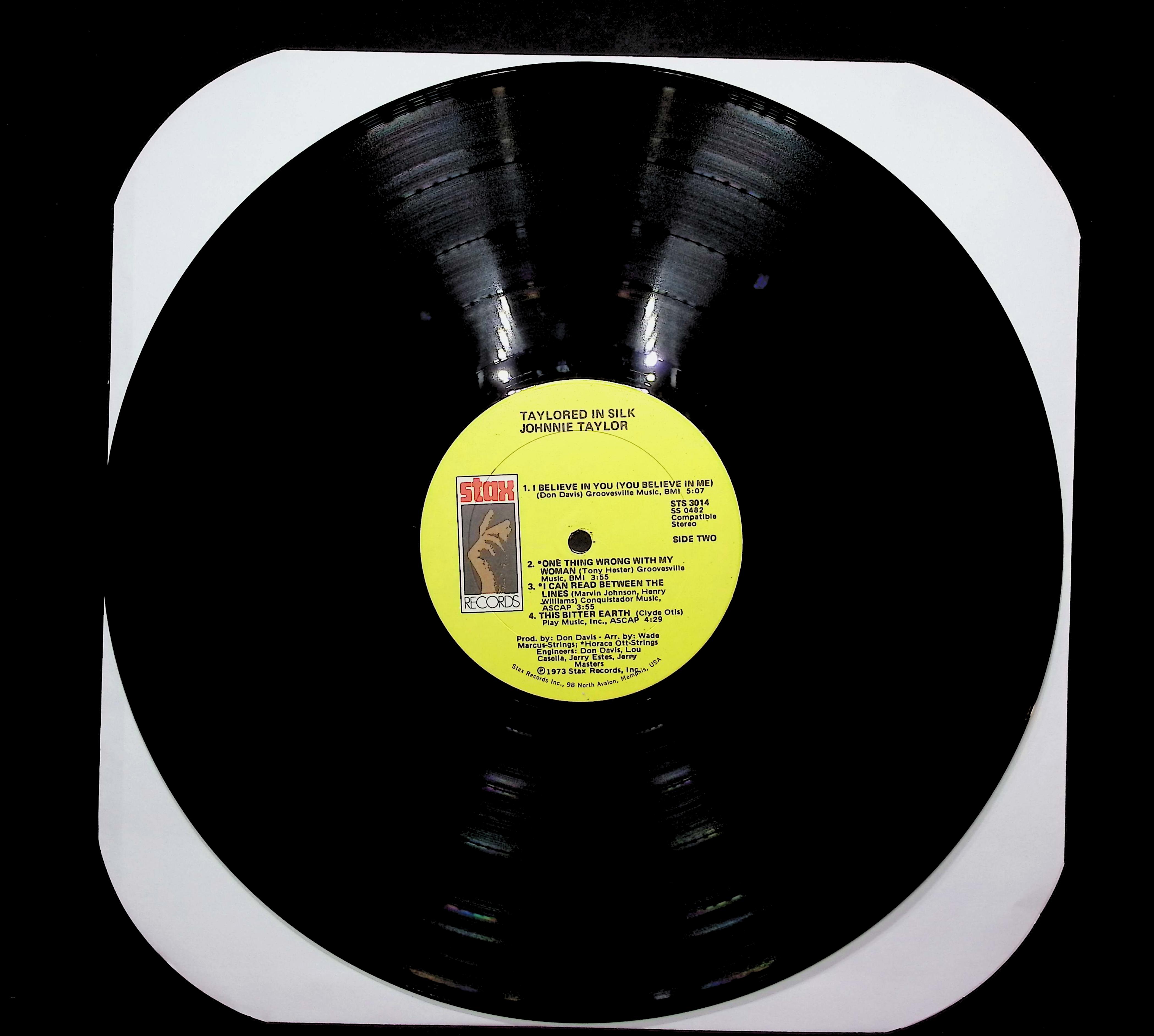 Johnnie Taylor Taylored In Silk 1973 LP Funk / Soul