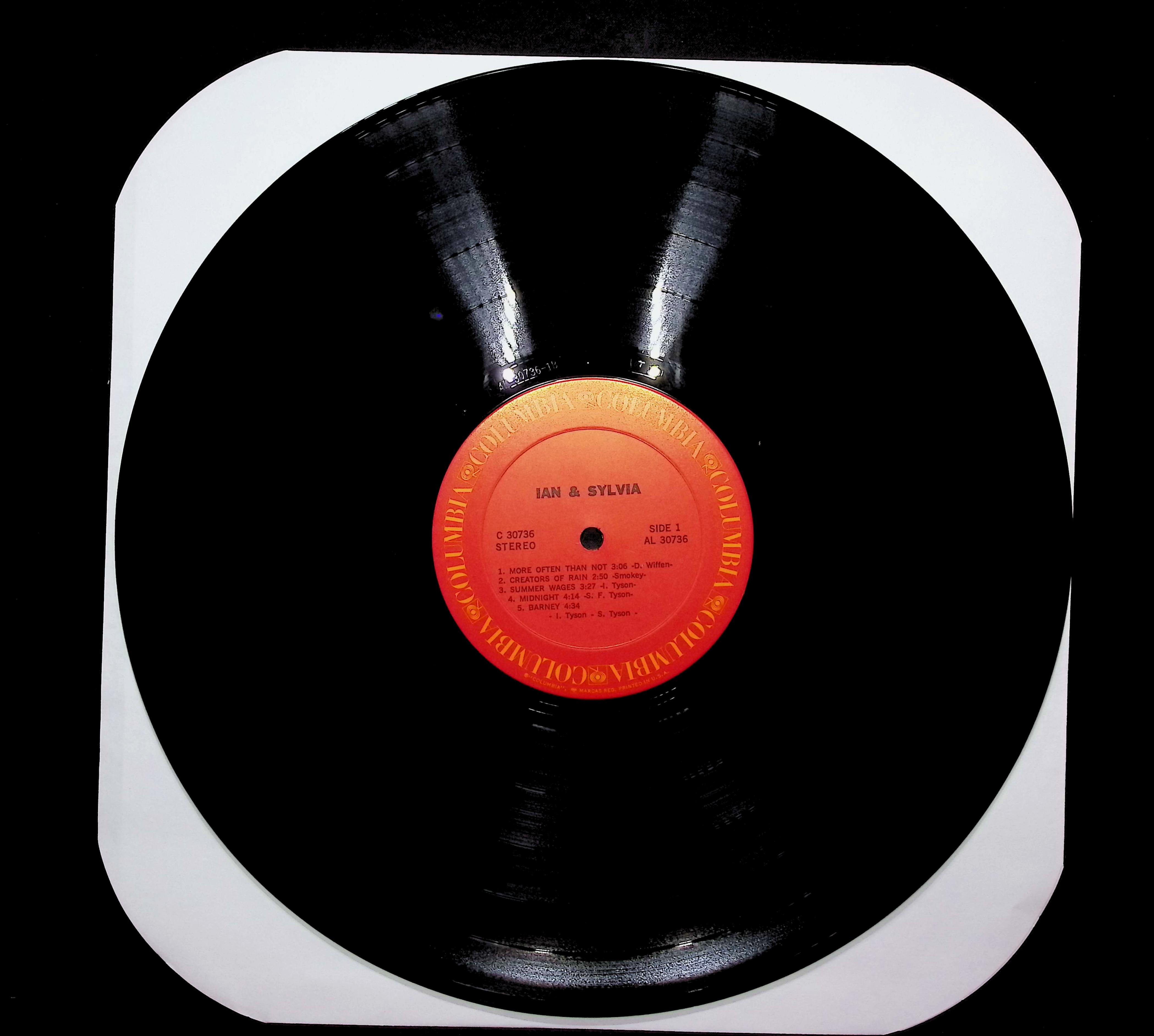 Ian & Sylvia 1971 LP Folk, World, & Country
