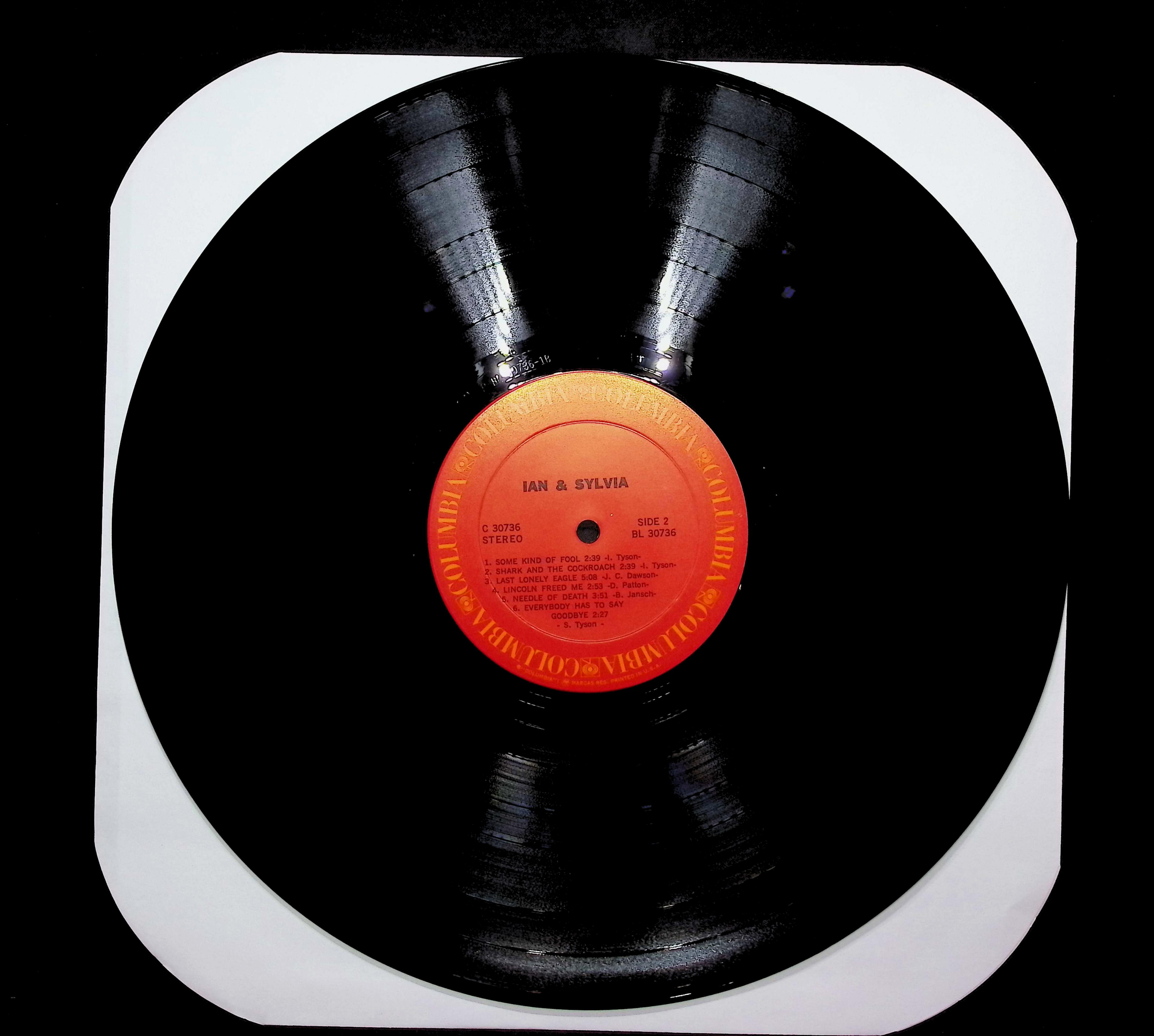 Ian & Sylvia 1971 LP Folk, World, & Country — image 3