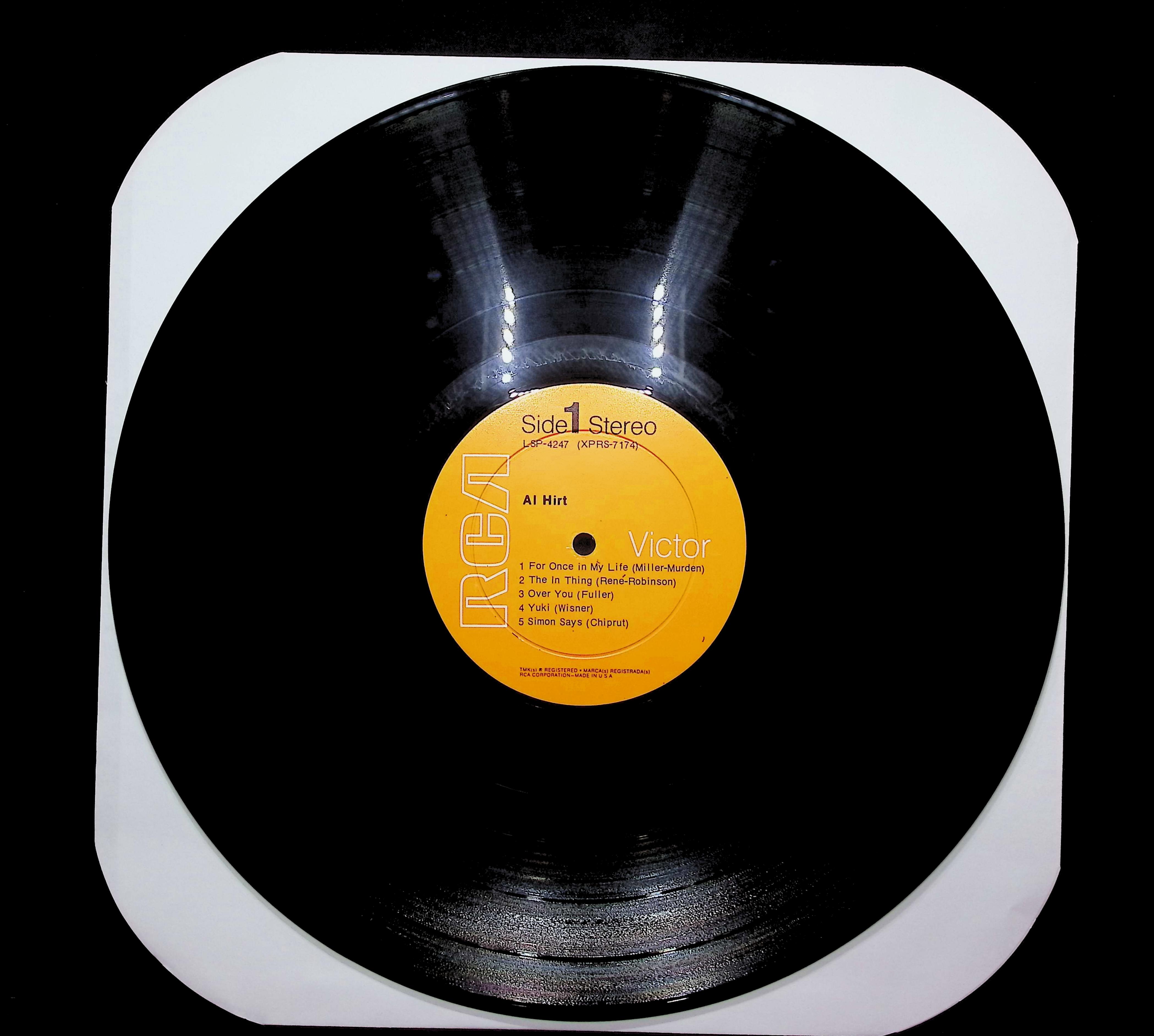 Al Hirt 1970 LP Jazz Sides 1 & 2