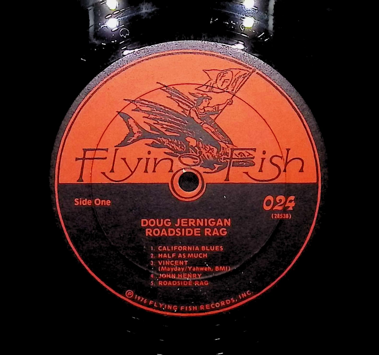 Doug Jernigan Roadside Rag 1976 LP Folk, World, & Country  — image 4