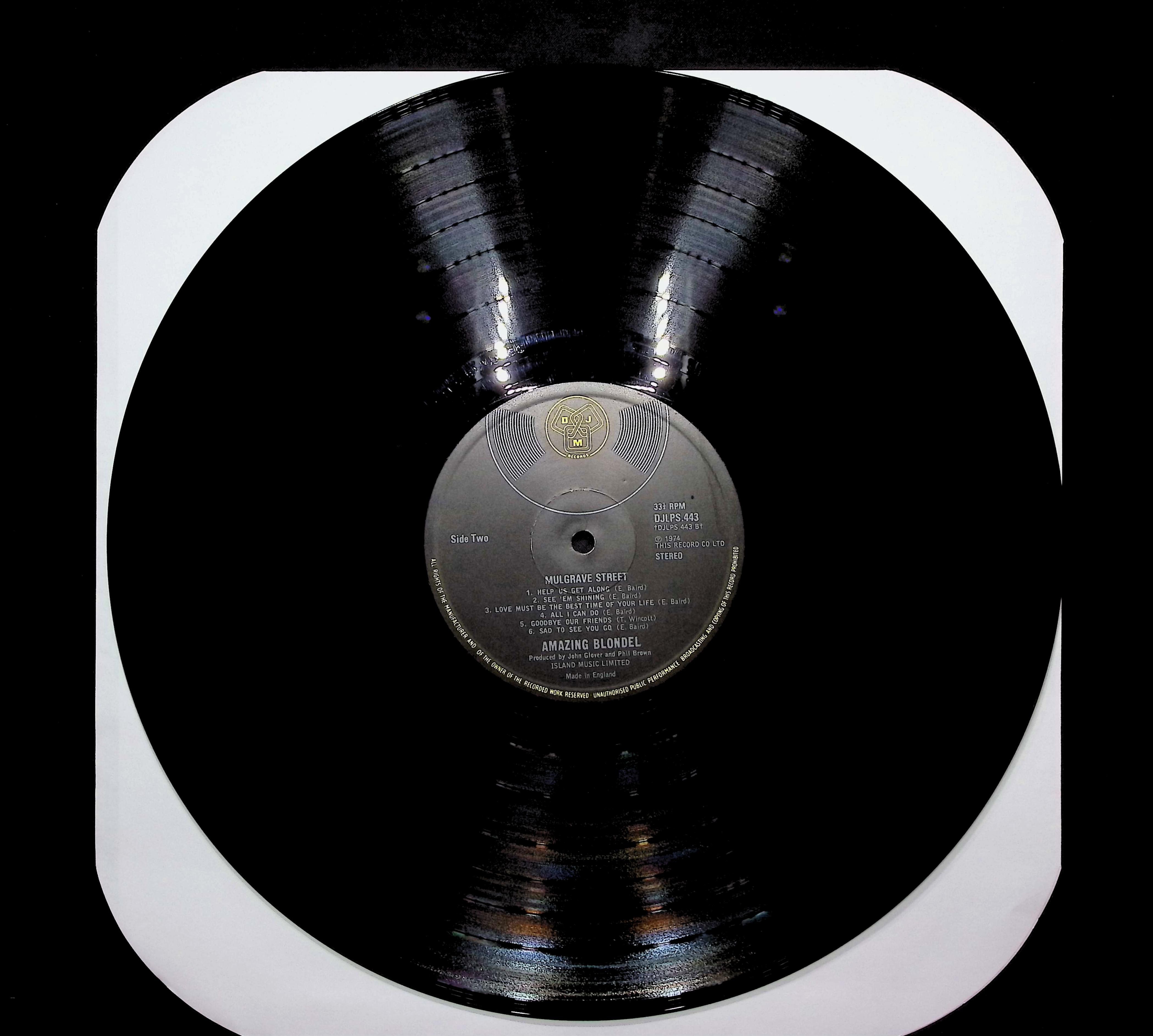 Amazing Blondel Mulgrave Street 1974 LP Rock — image 3