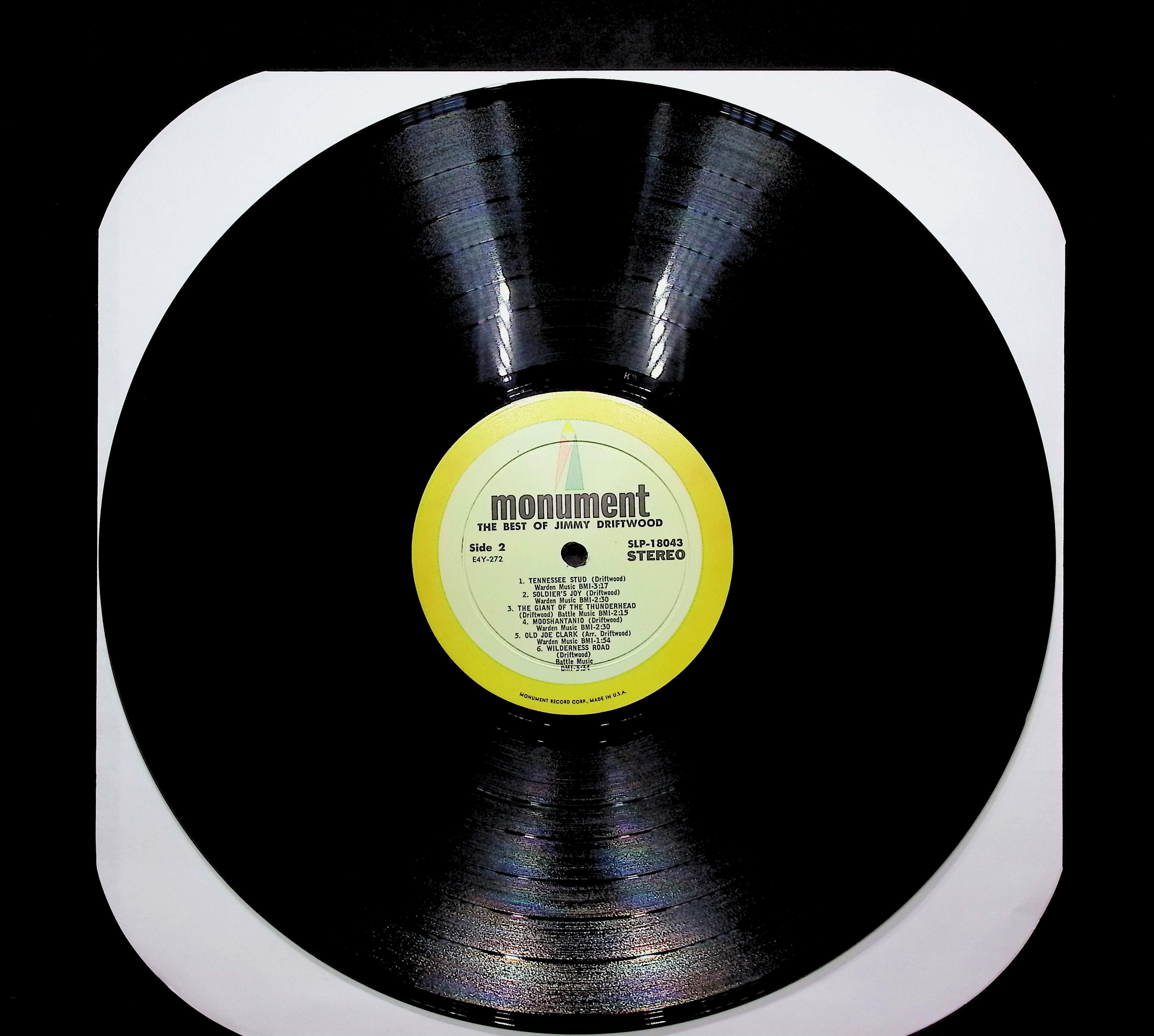 Jimmy Driftwood The Best Of Jimmy Driftwood 1966 LP Folk, World, & Country