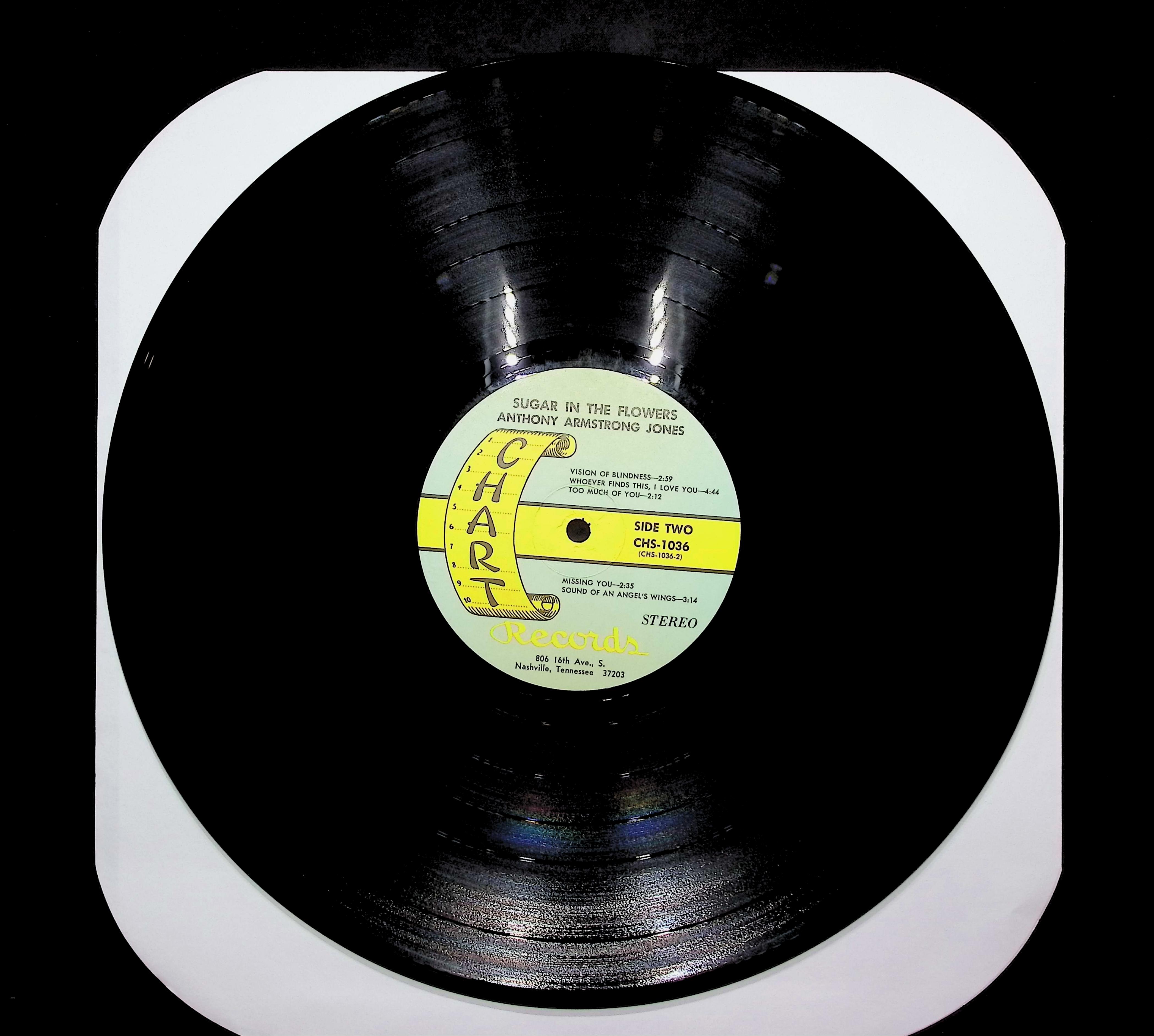 Anthony Armstrong Jones Sugar In The Flowers 1970 LP Pop