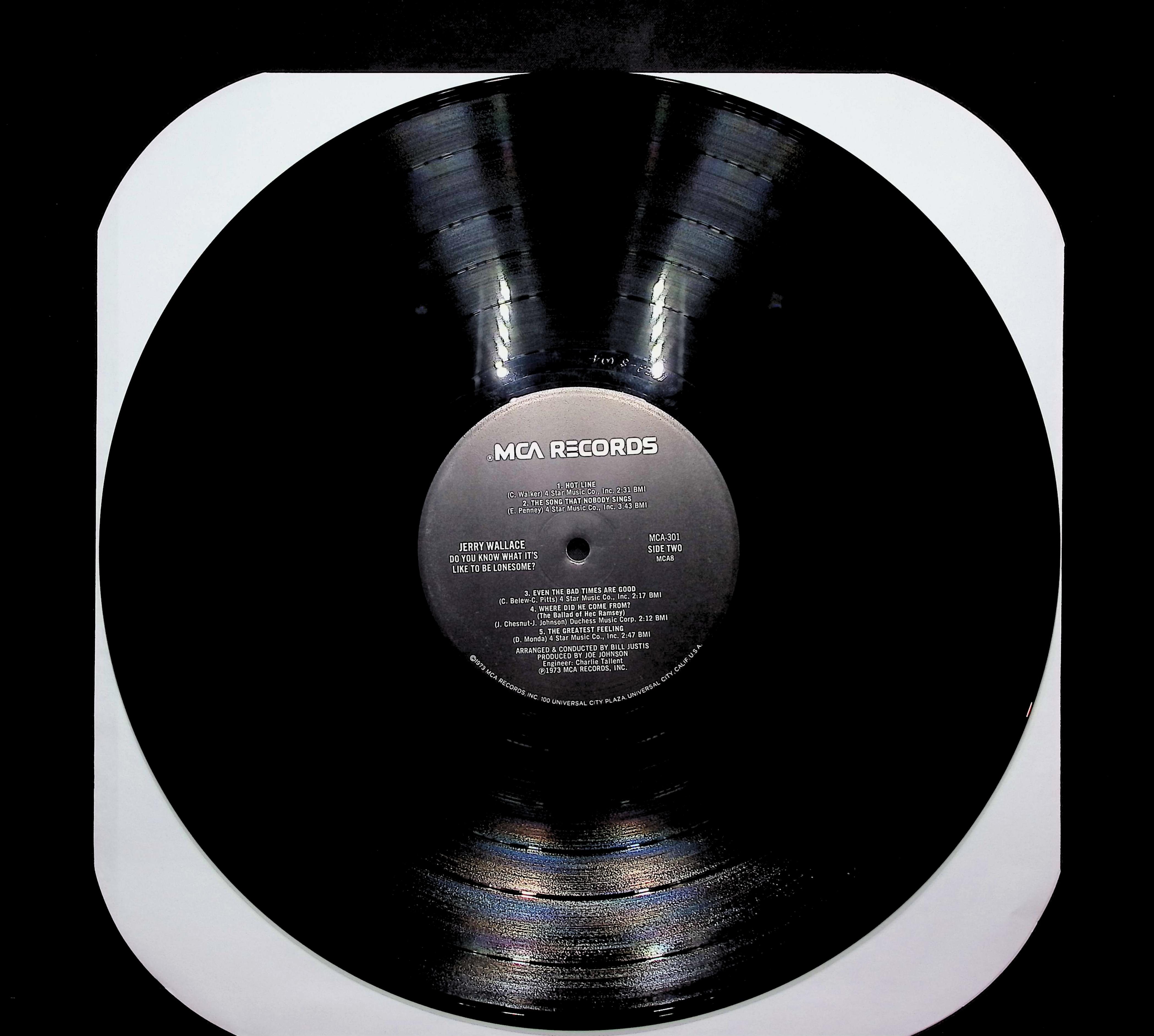 Jerry Wallace Do You Know What Its Like To Be Lonesome? 1973 LP Pop
