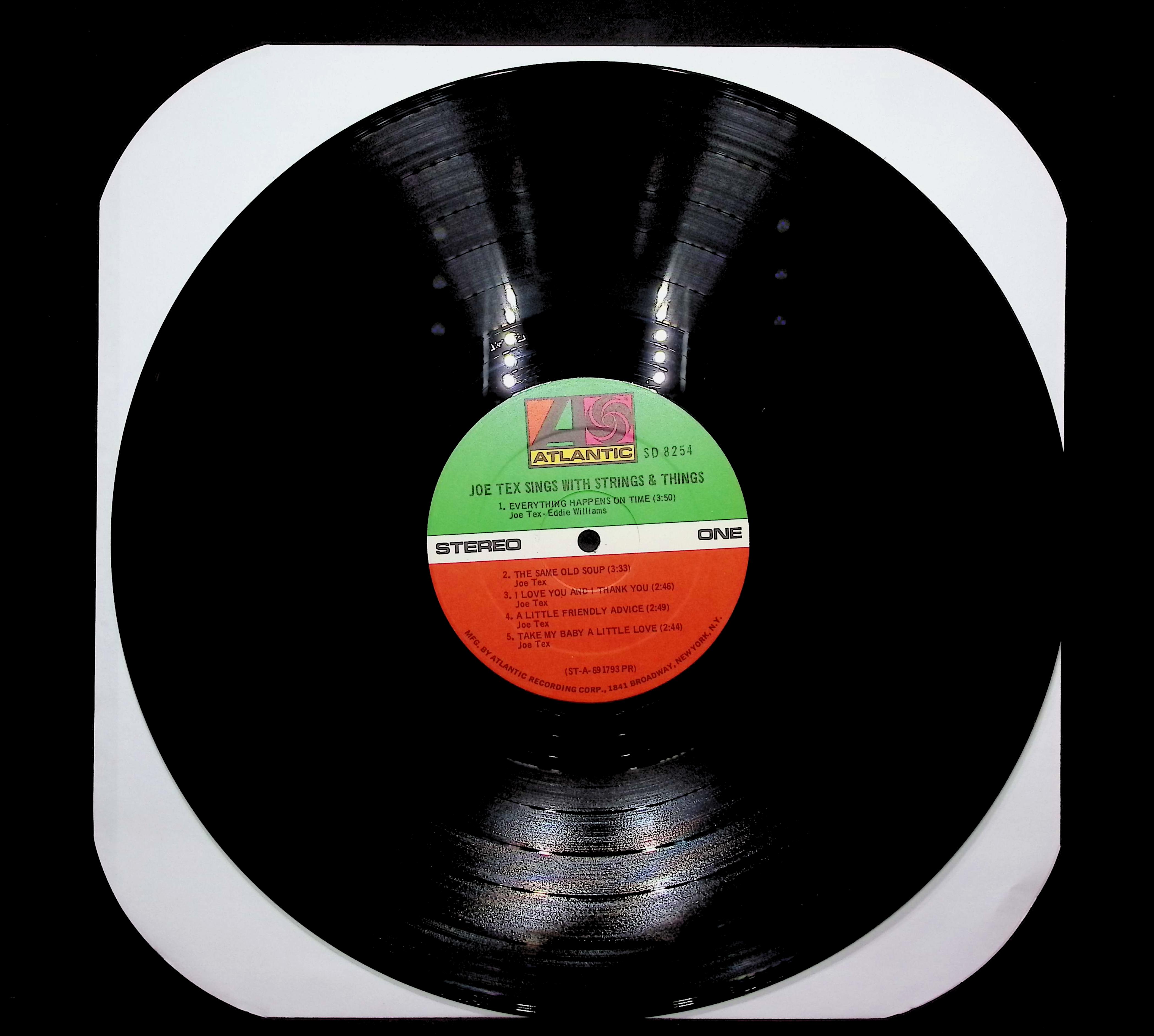 Joe Tex Sings With Strings & Things 1970 LP Funk / Soul Sides One & Two — image 3
