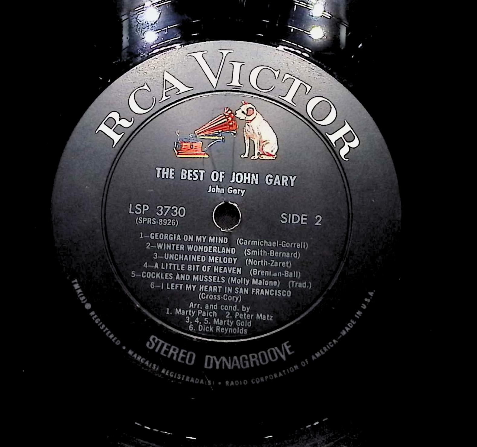 John Gary The Best Of John Gary 1967 LP Pop Side 1 & 2 — image 4