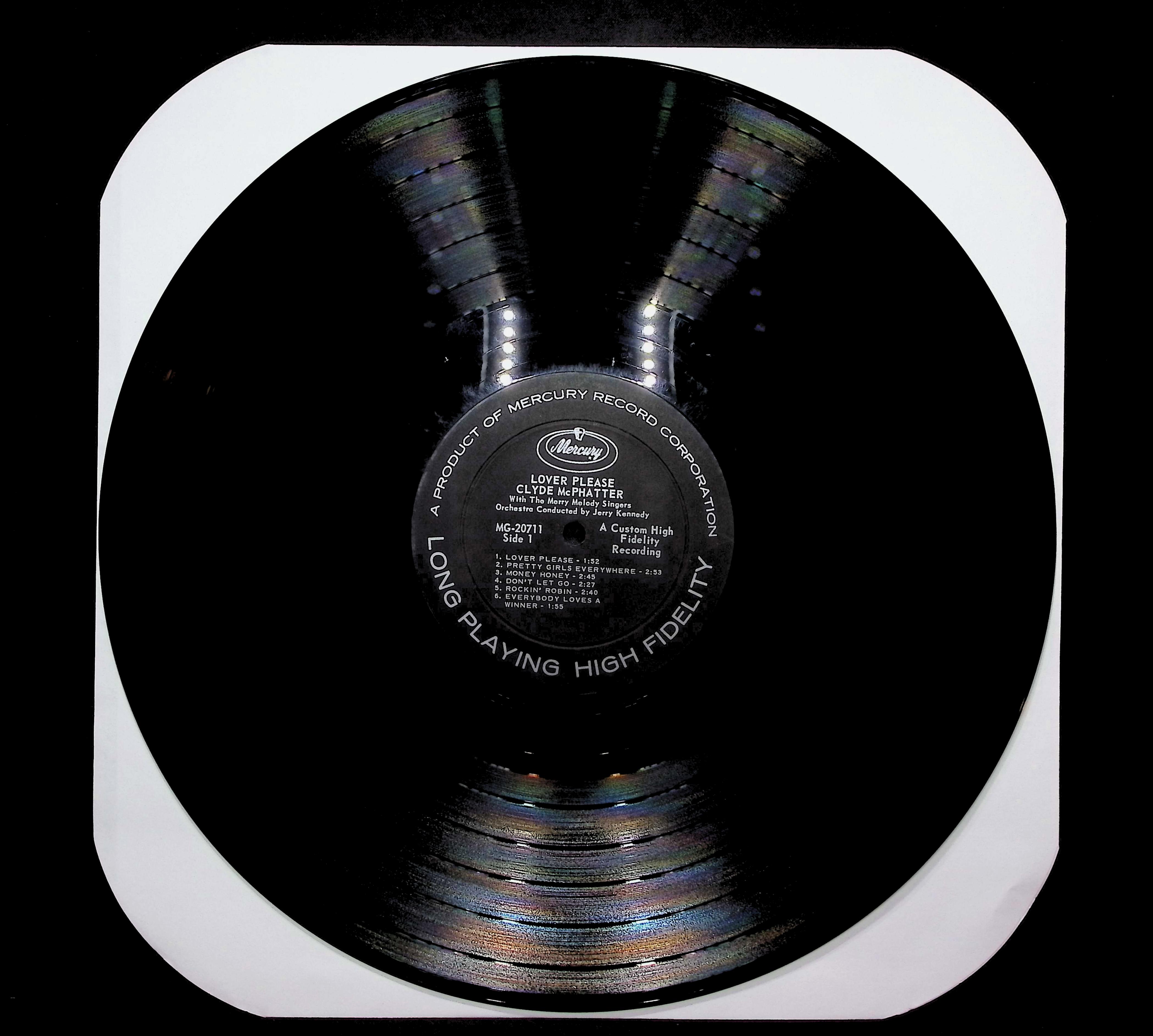 Clyde McPhatter Lover Please! 1962 LP Funk / Soul Side 1 & 2  — image 3