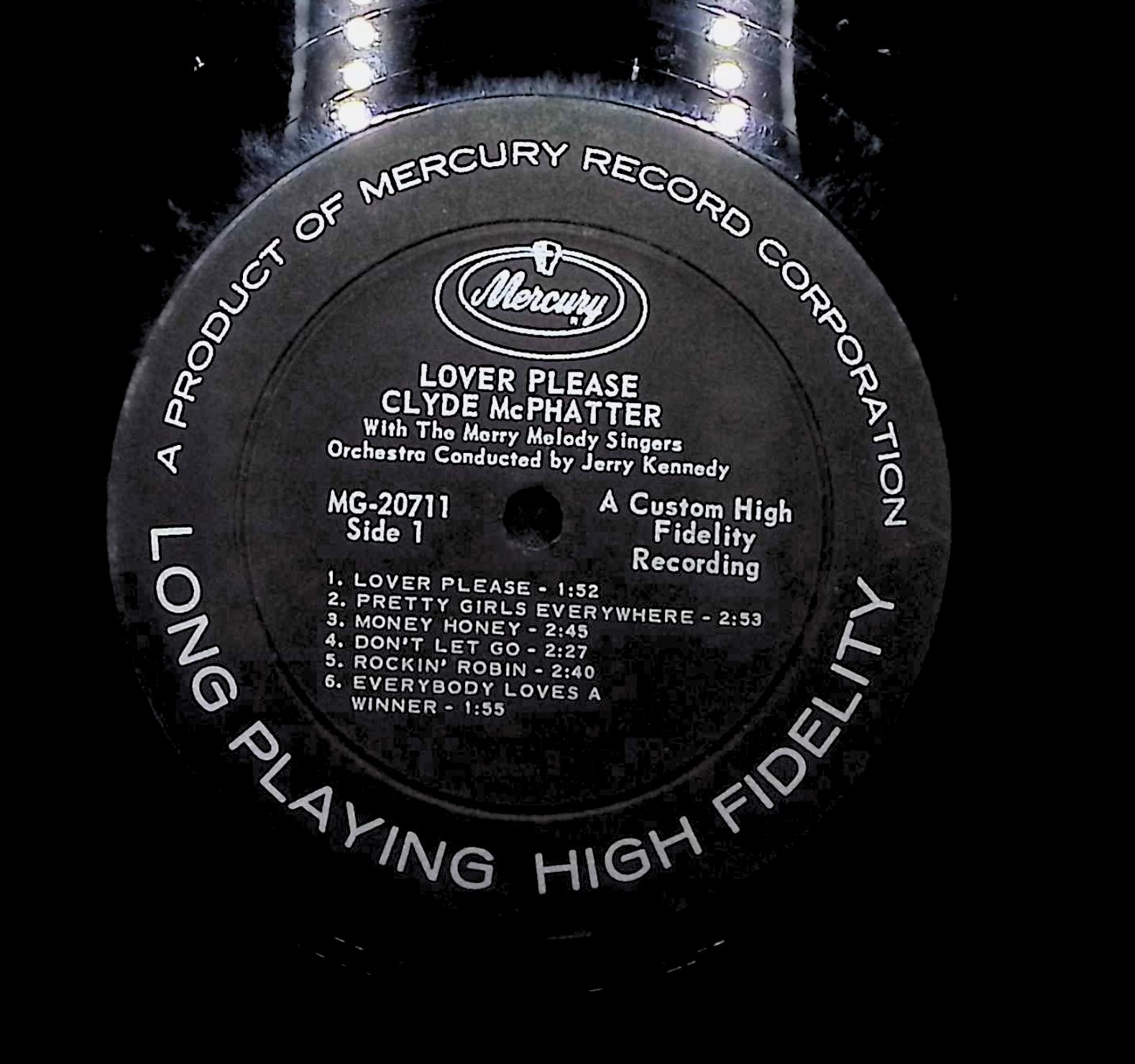 Clyde McPhatter Lover Please! 1962 LP Funk / Soul Side 1 & 2  — image 4