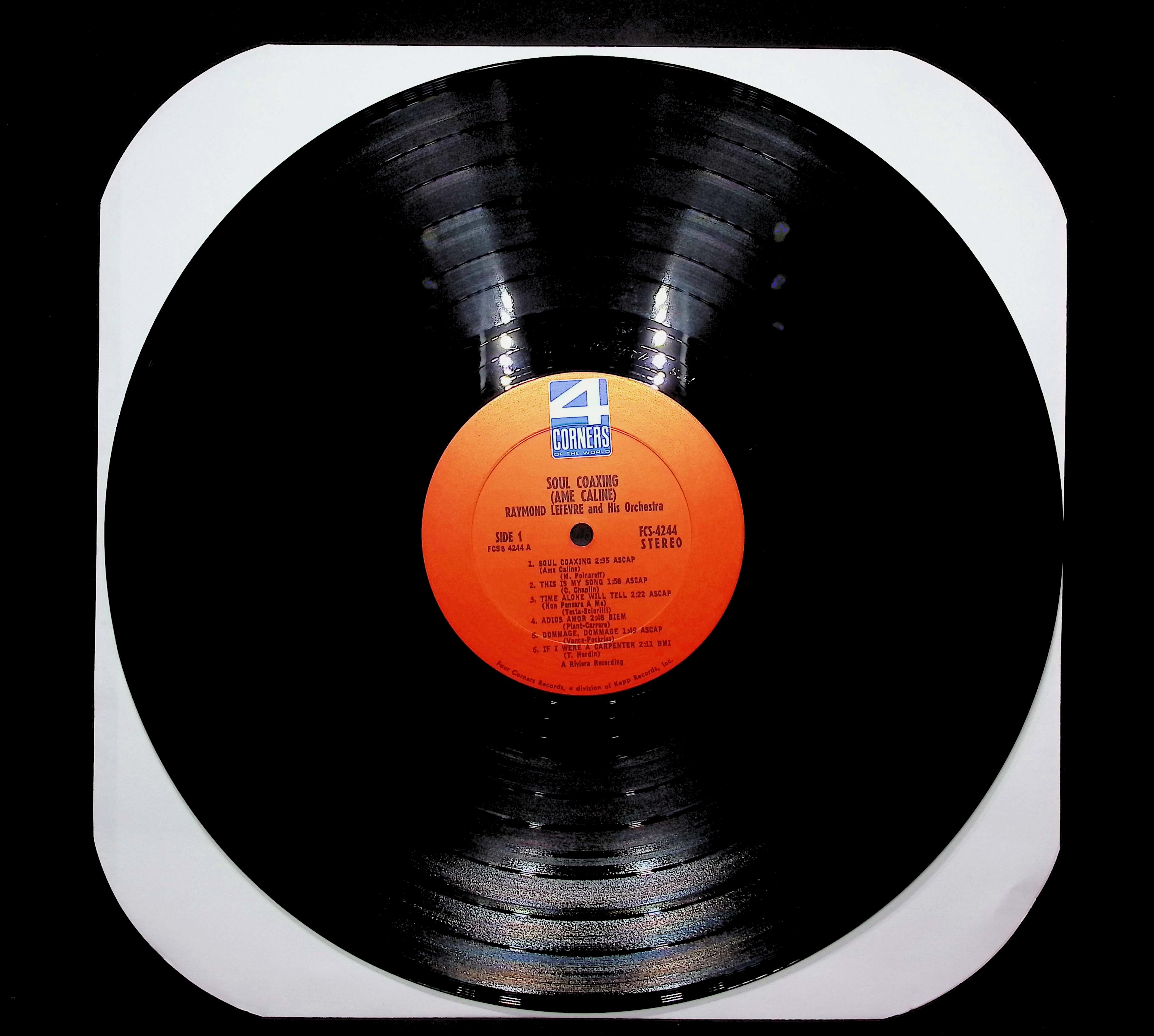 Raymond Lefèvre Et Son Grand Orchestre A Whiter Shade Of Pale 1967 LP Jazz