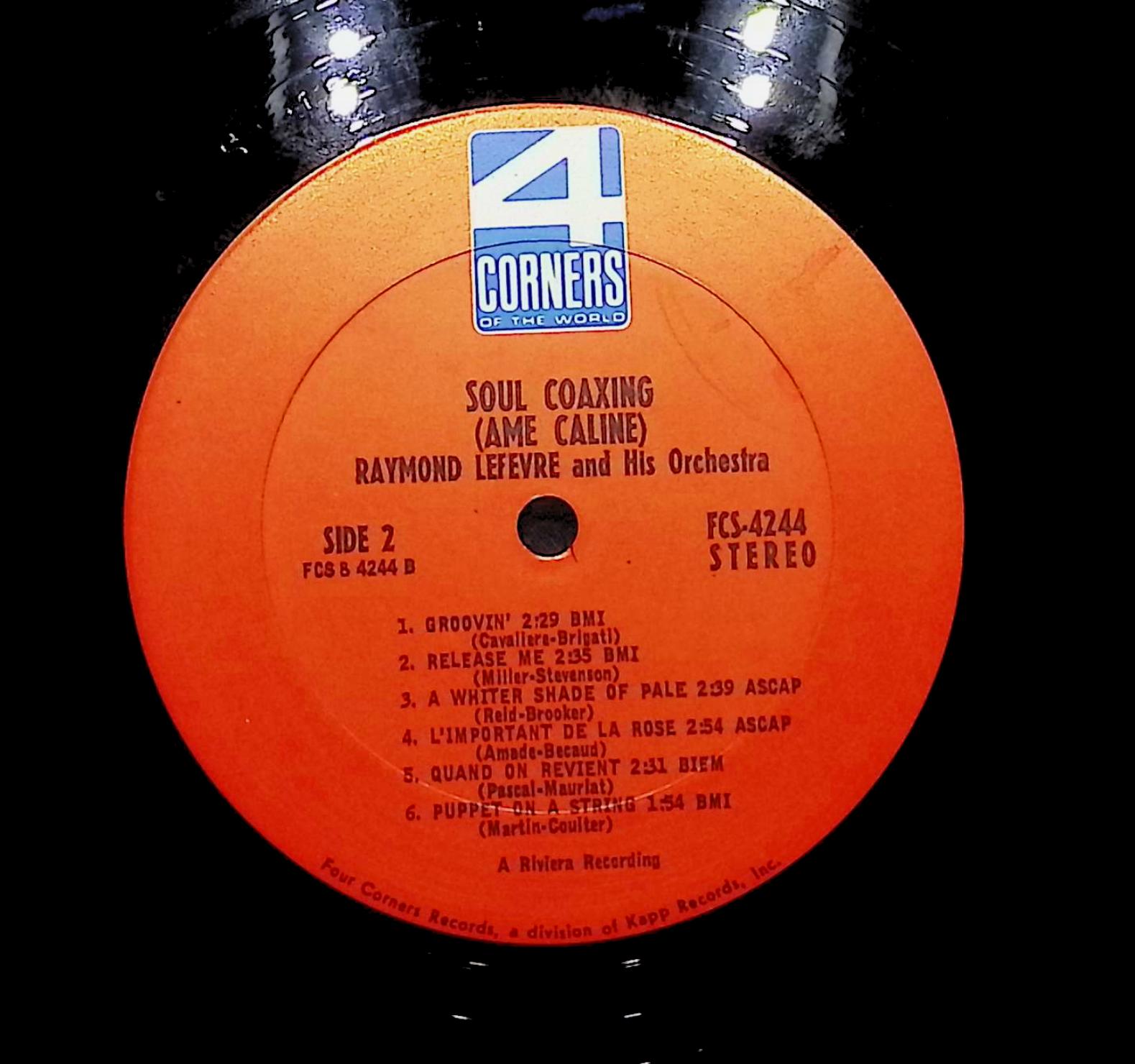 Raymond Lefèvre Et Son Grand Orchestre A Whiter Shade Of Pale 1967 LP Jazz — image 4