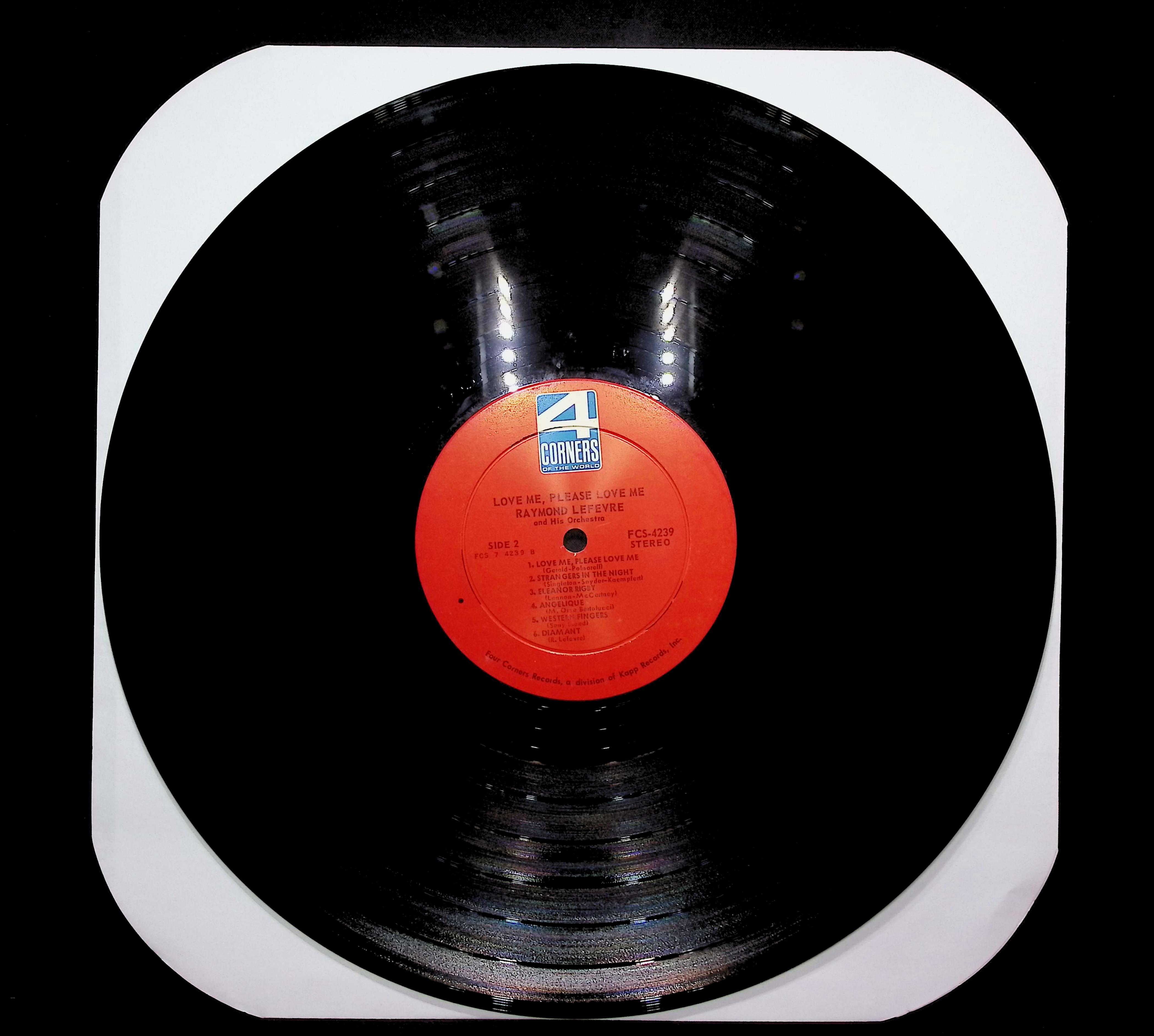 Raymond Lefèvre Et Son Grand Orchestre Love Me, Please Love Me 1967 LP Jazz 1967 — image 3