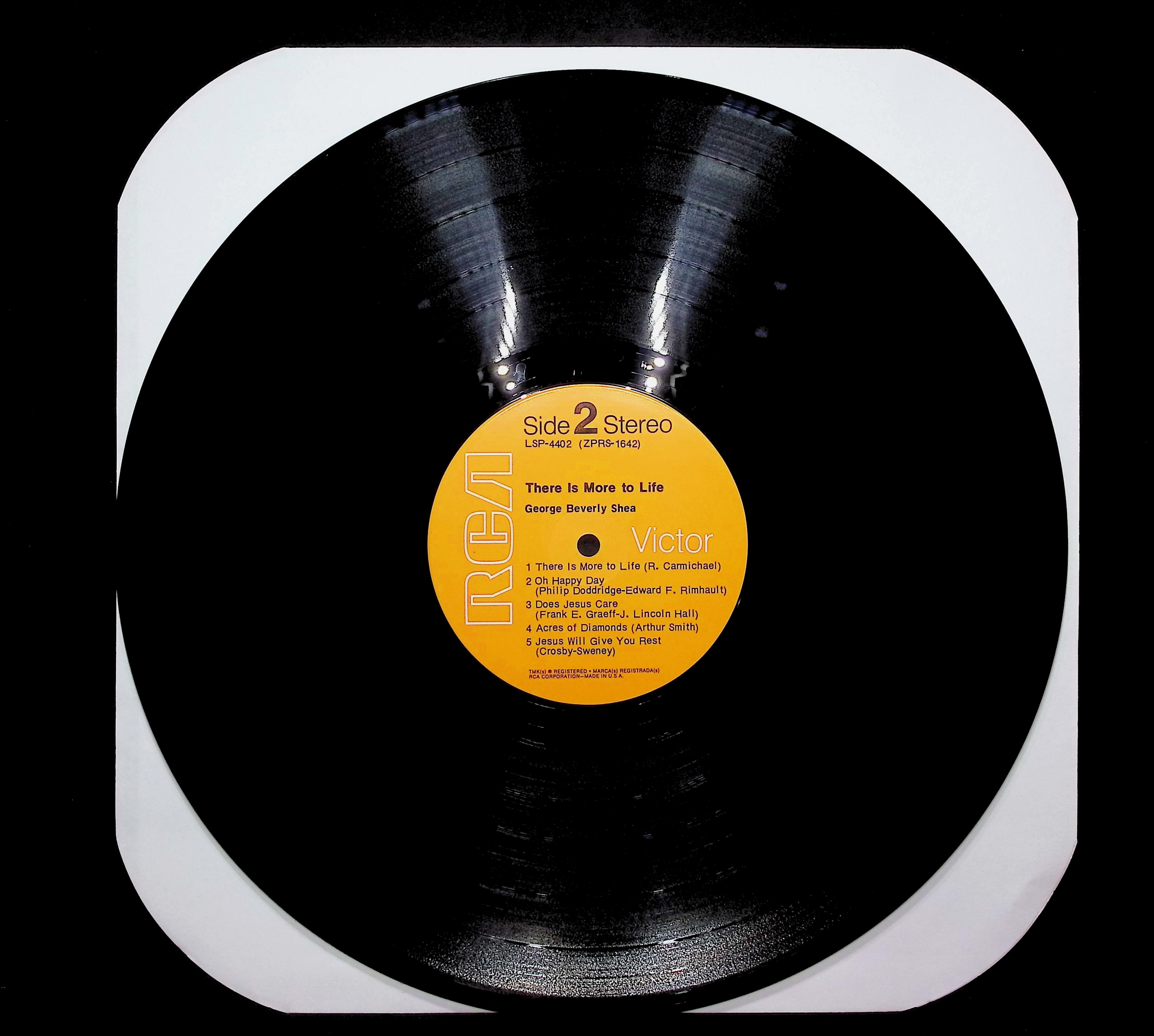 George Beverly Shea There Is More To Life 1970 LP Folk, World, & Country