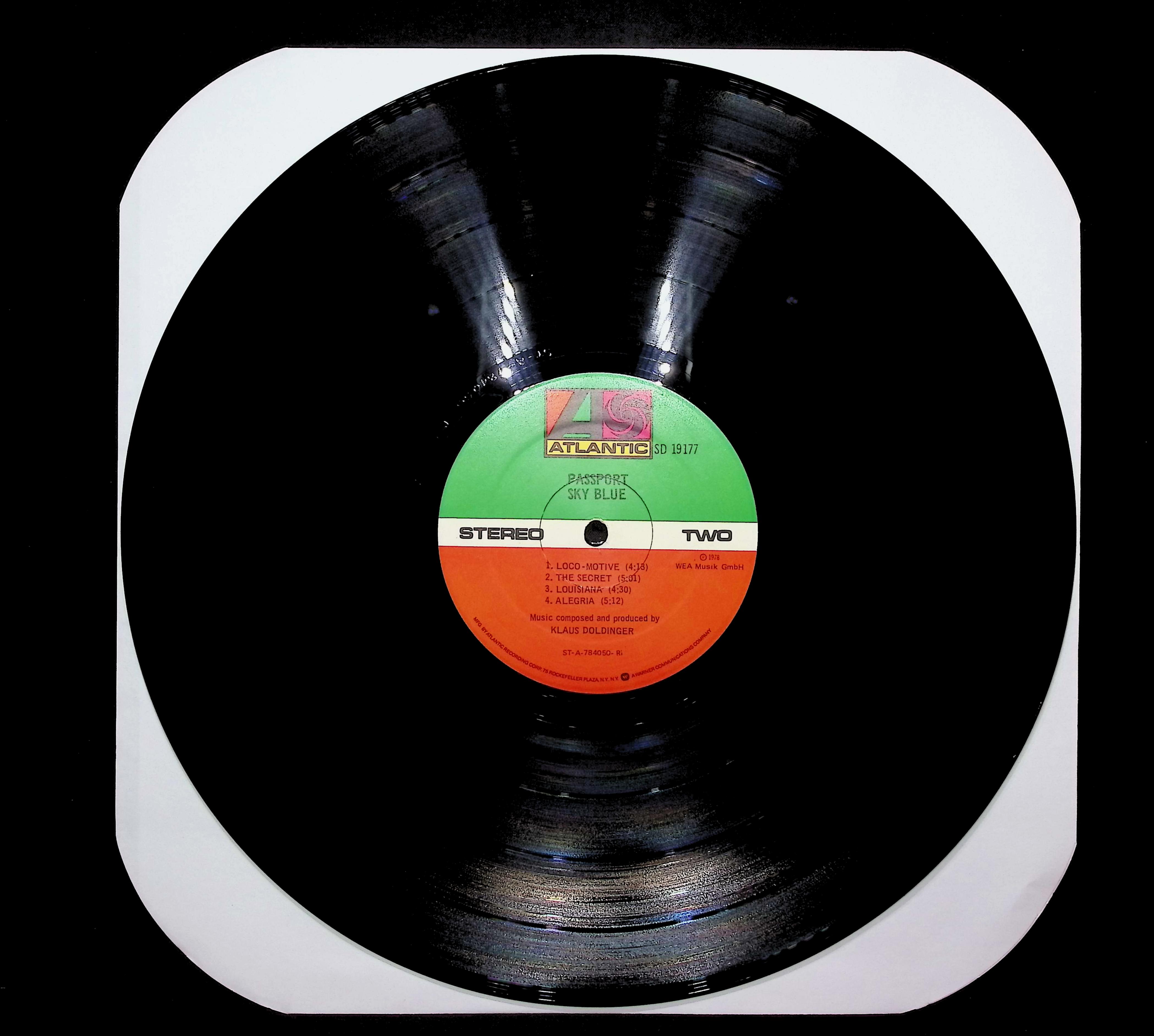 Passport Sky Blue 1978 LP Jazz Side One & Two