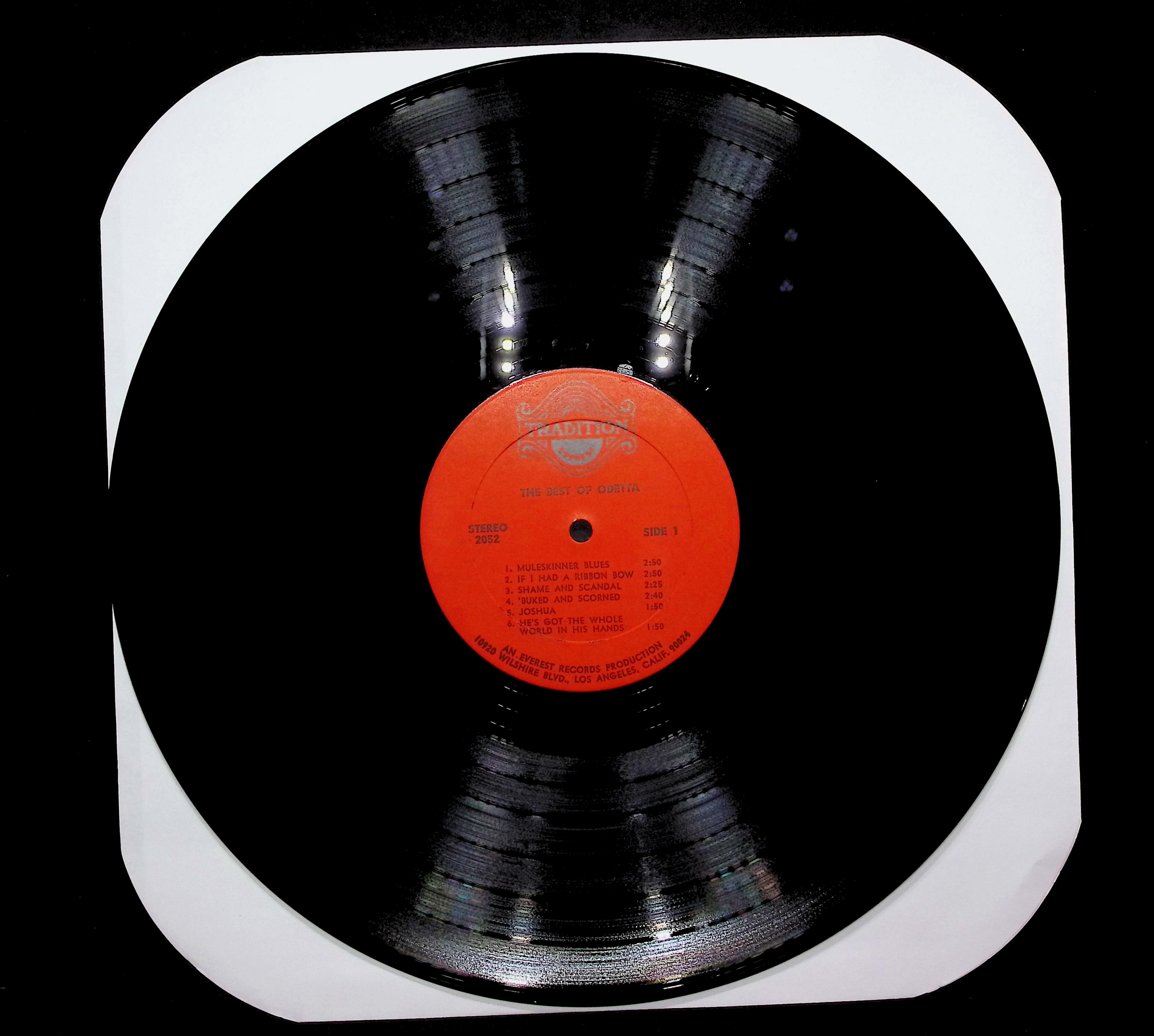 Odetta The Best Of Odetta LP Blues Side 1 & 2