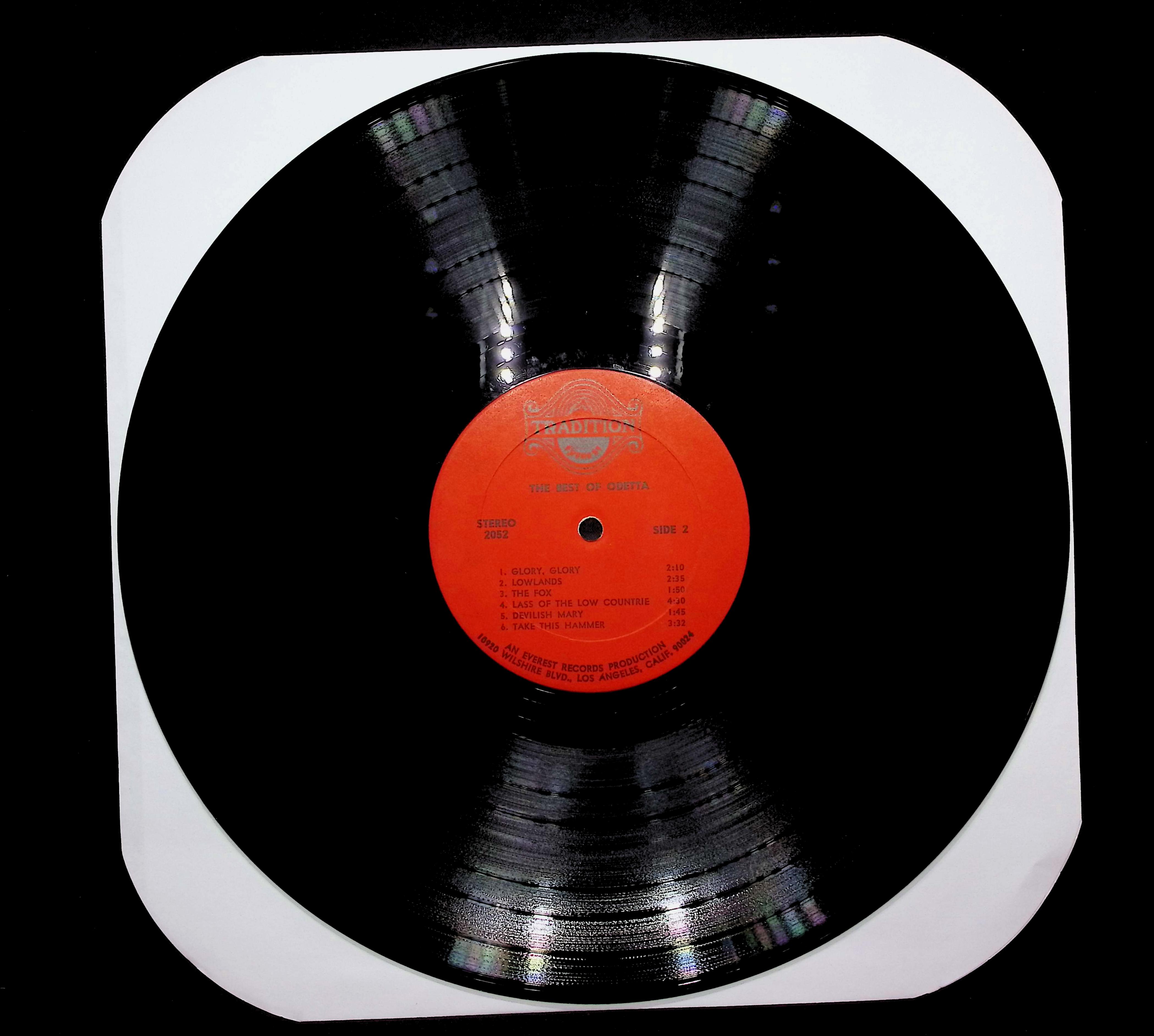 Odetta The Best Of Odetta  LP Blues Side 1 & 2 — image 3