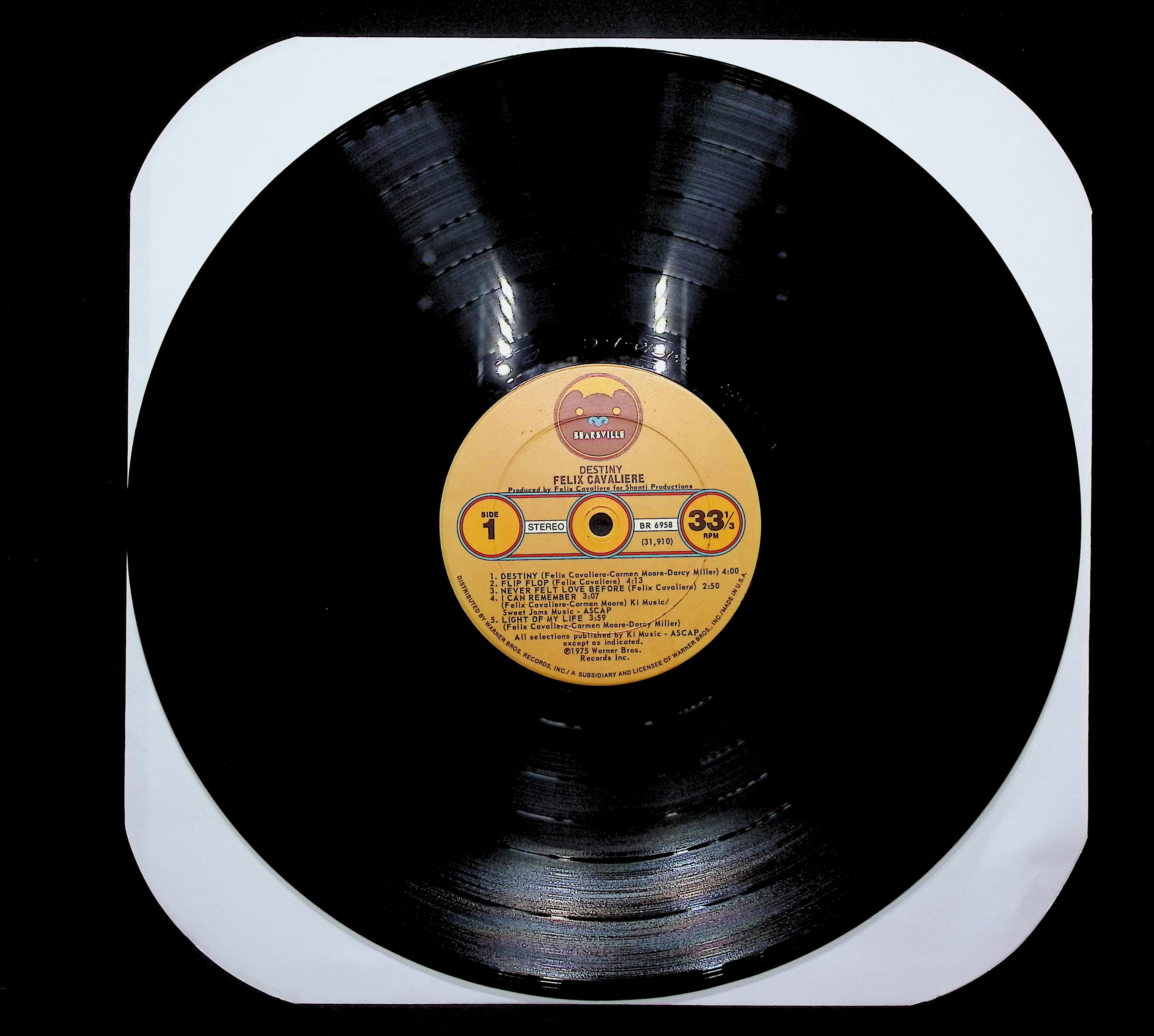 Felix Cavaliere Destiny 1975 LP Rock