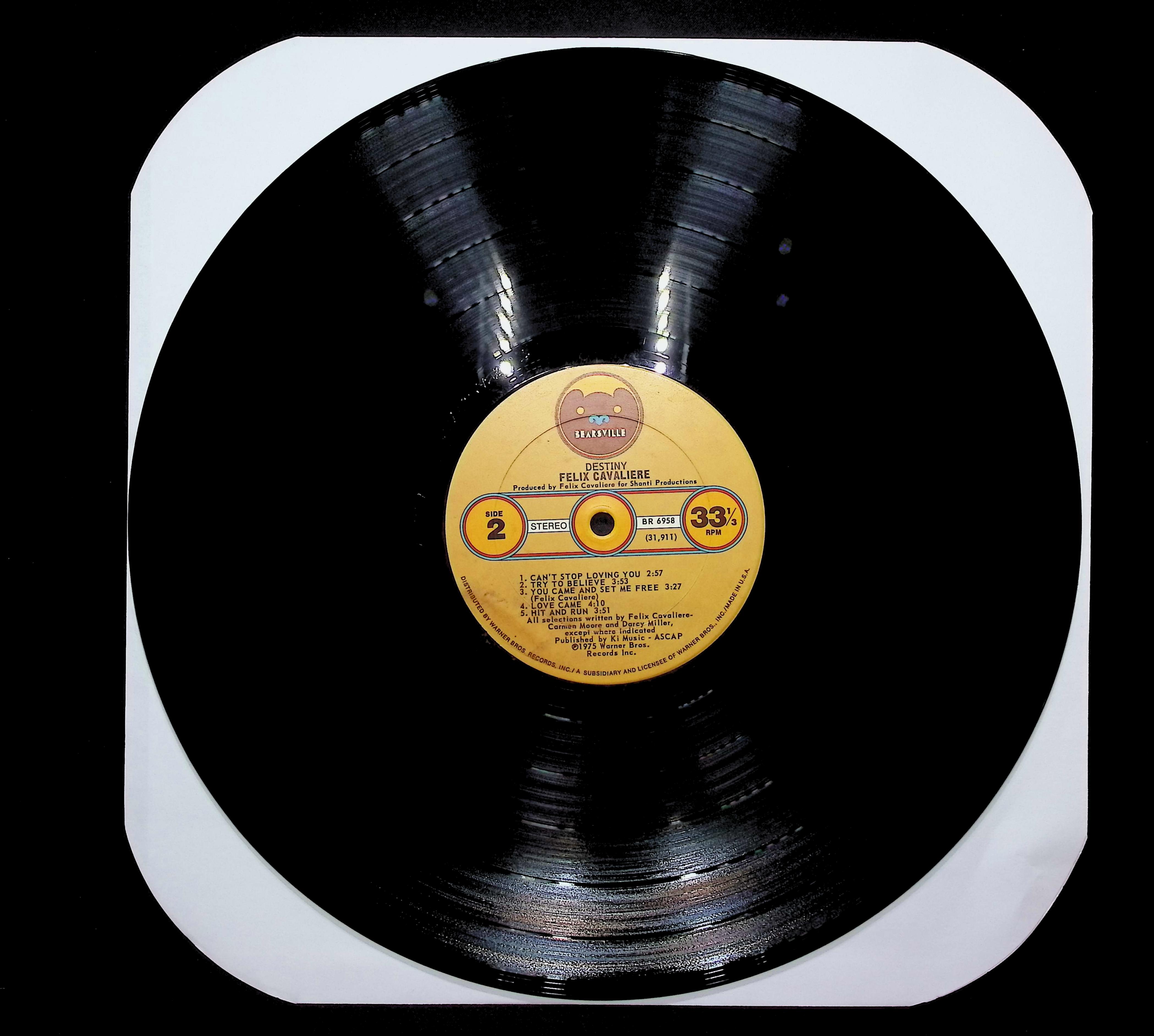 Felix Cavaliere Destiny 1975 LP Rock  — image 3