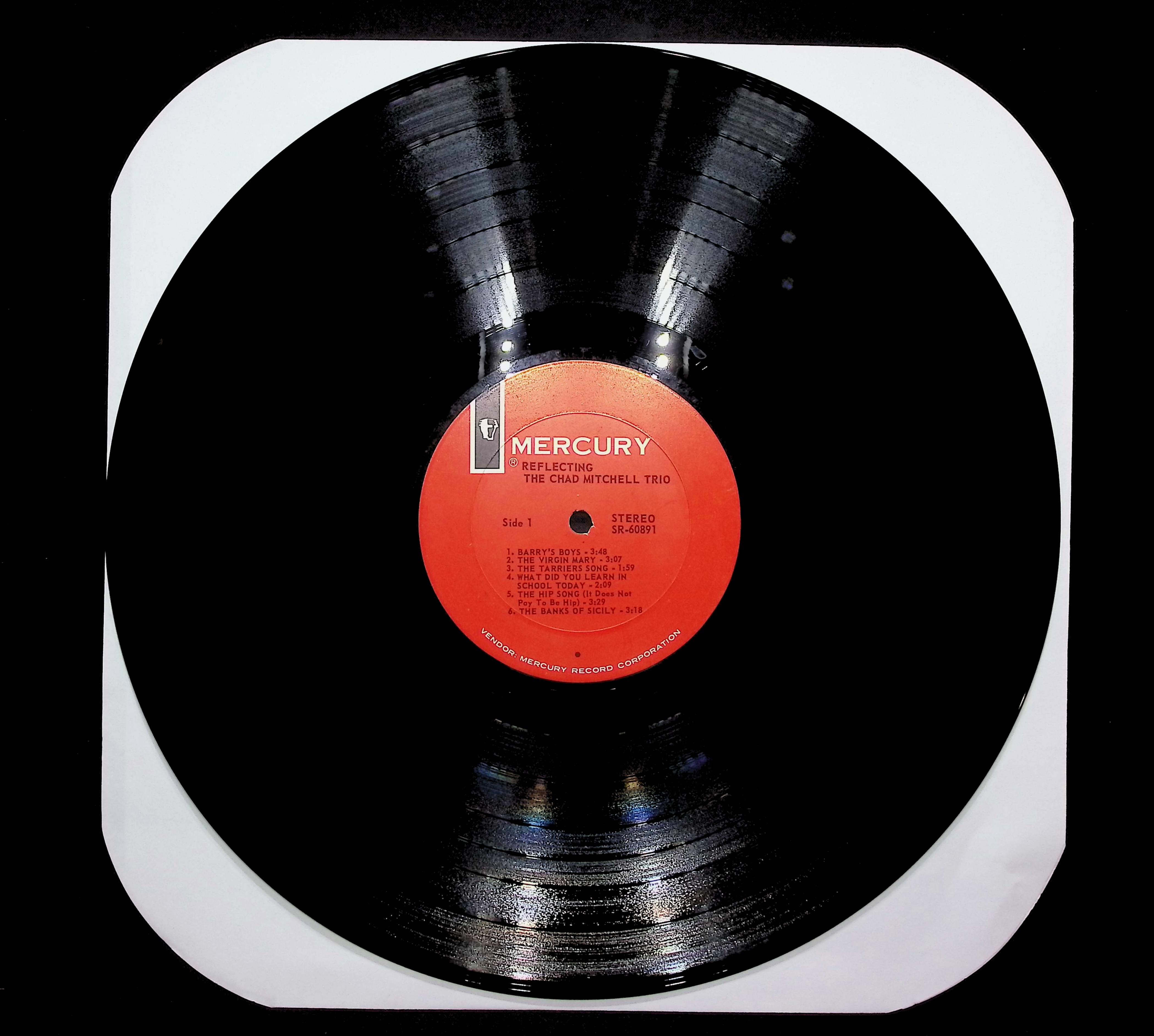 The Chad Mitchell Trio Reflecting 1964 LP Folk, World, & Country