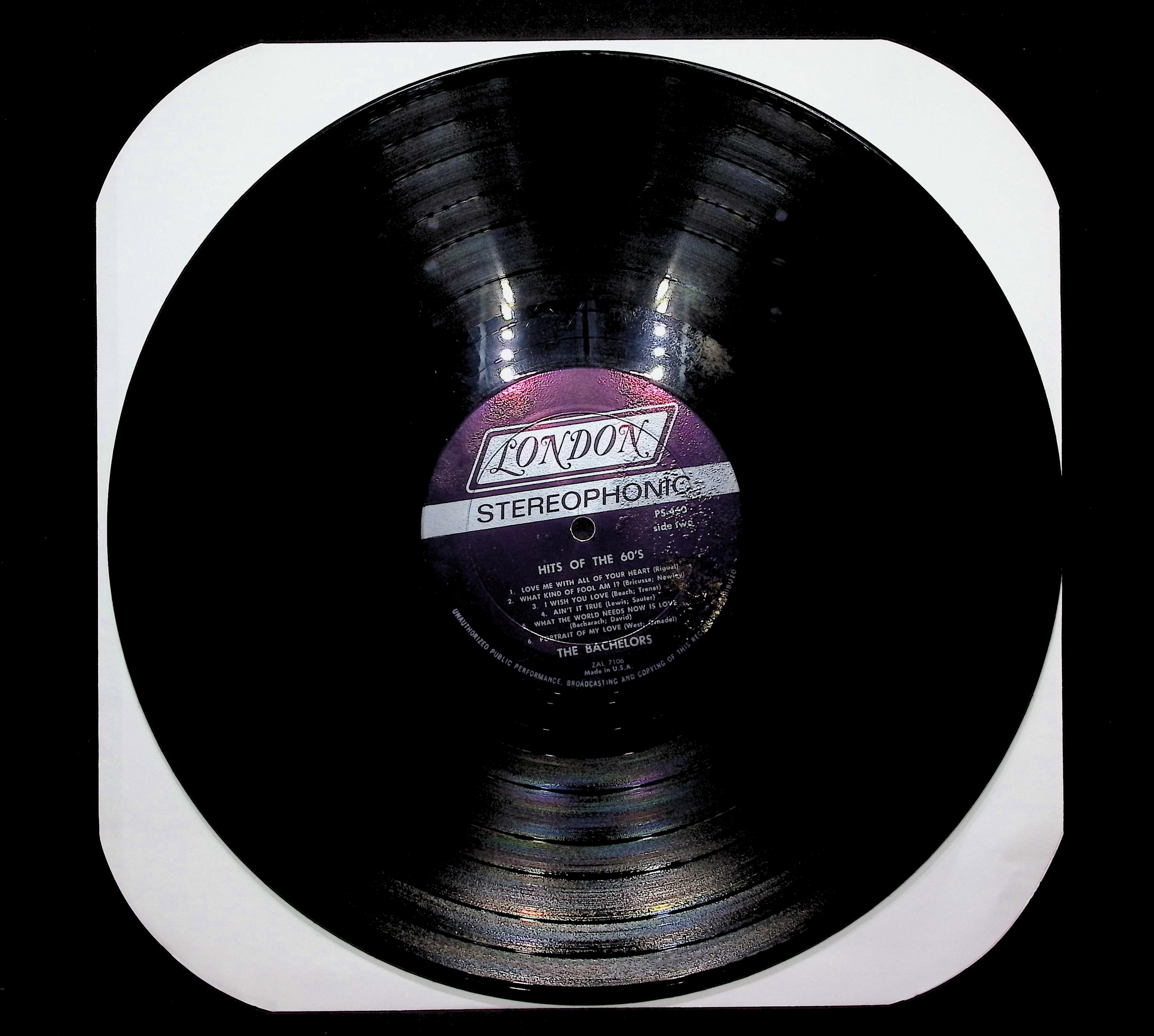 The Bachelors Hits Of The 60's LP Folk, World, & Country  — image 3