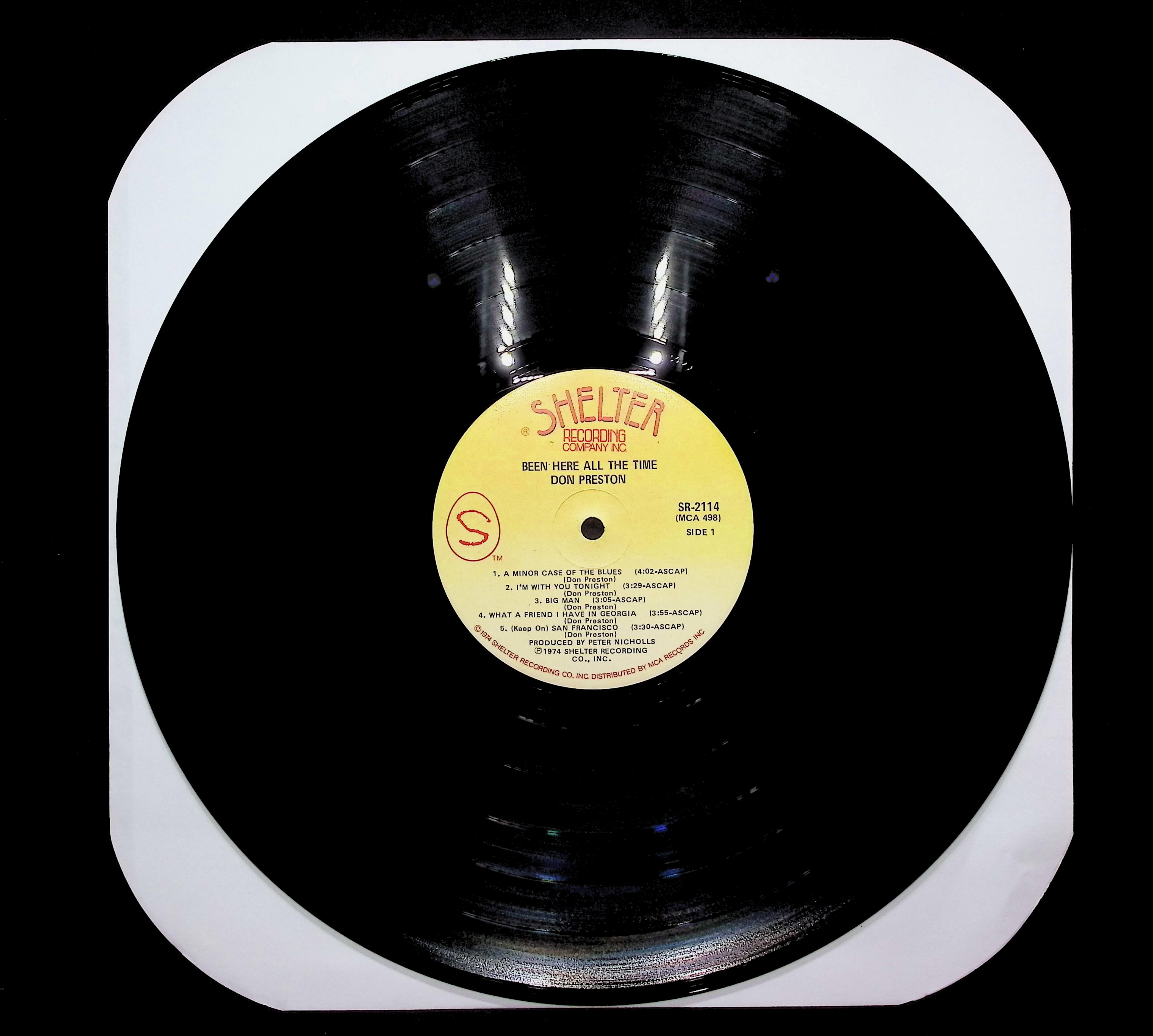 Don Preston Been Here All The Time 1974 LP Blues Side 1 & 2