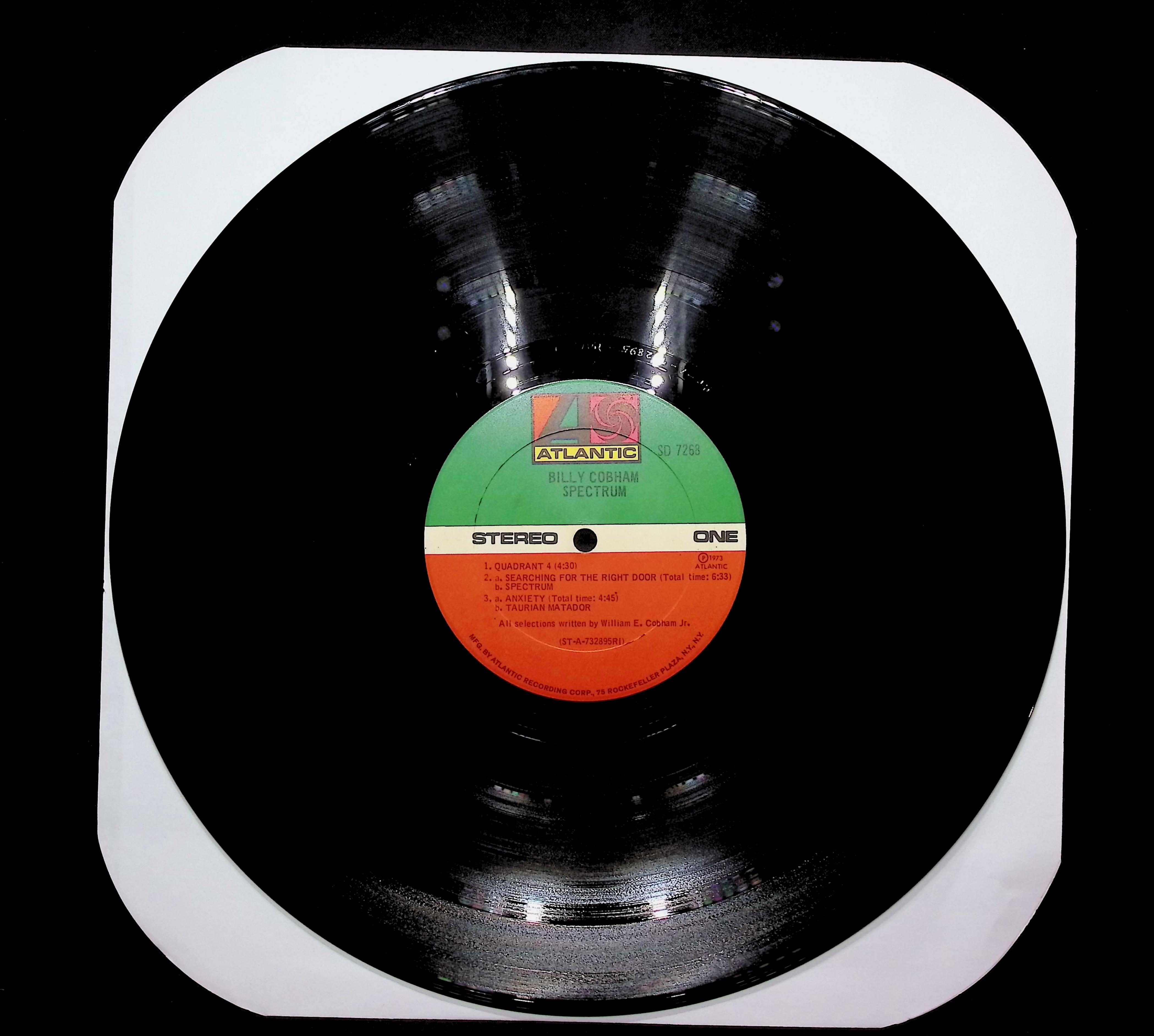 Billy Cobham Spectrum 1973 LP Jazz Side ONE & TWO