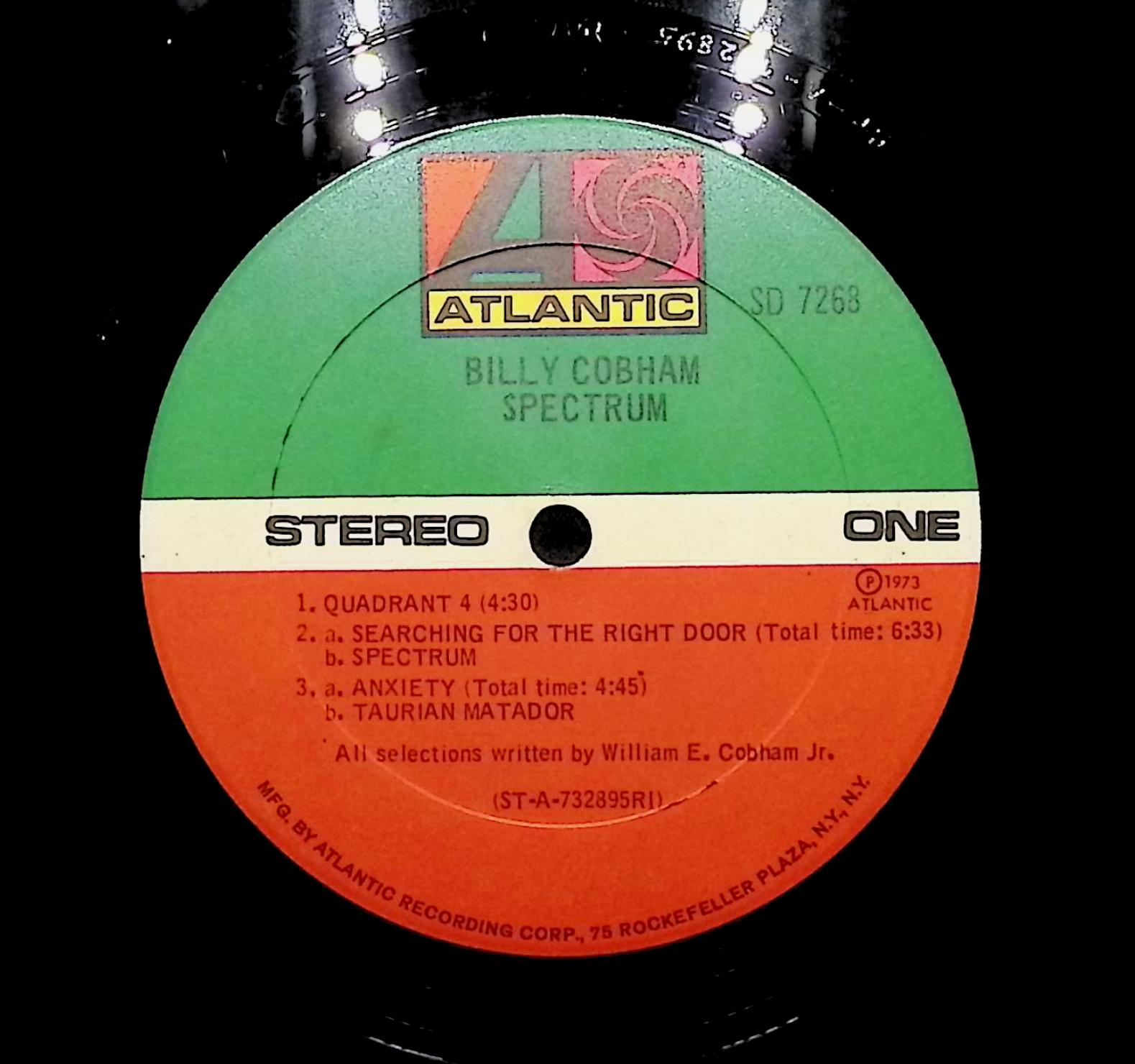 Billy Cobham Spectrum 1973 LP Jazz Side ONE & TWO — image 2