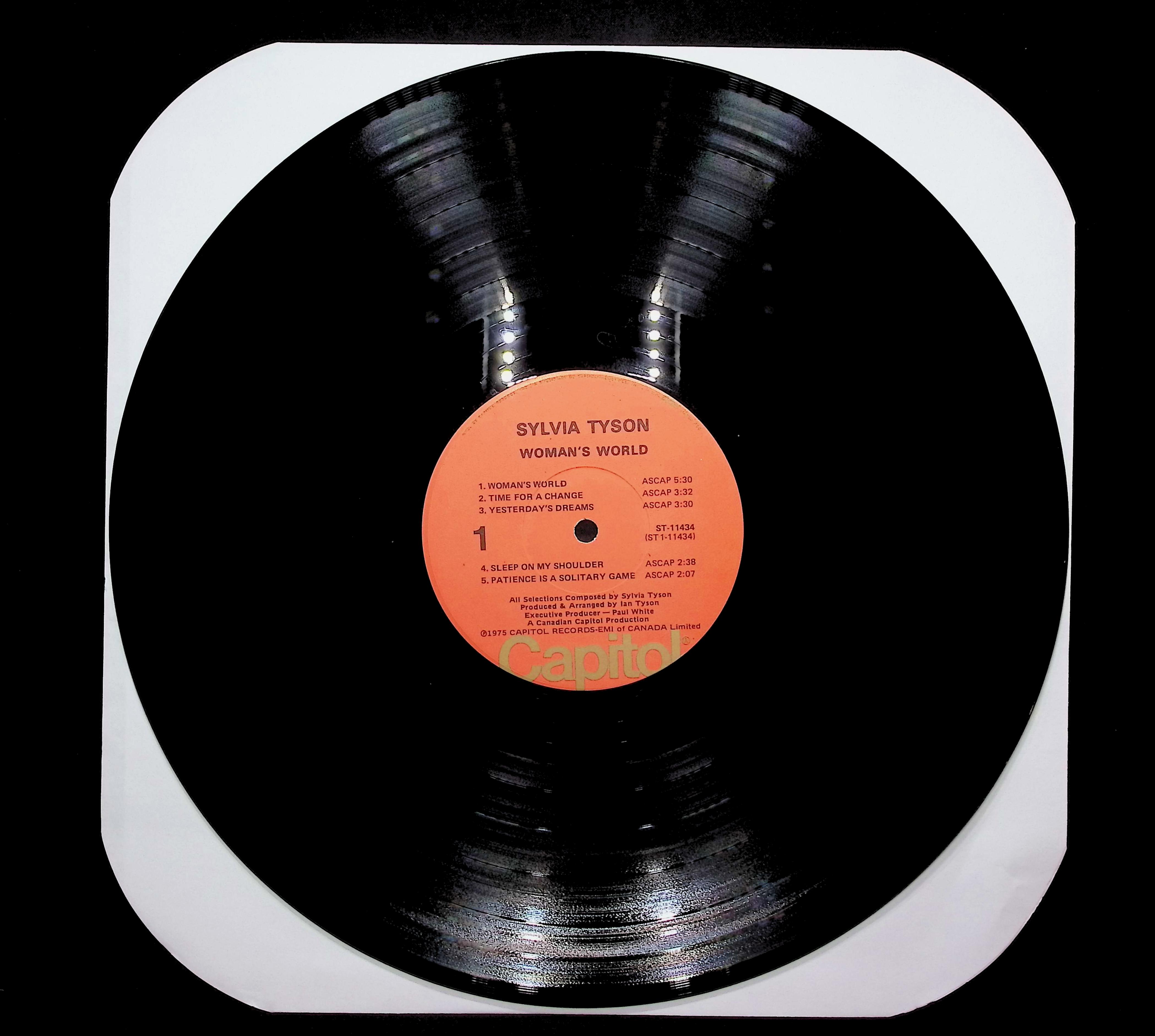 Sylvia Tyson Woman's World 1975 LP Folk, World, & Country
