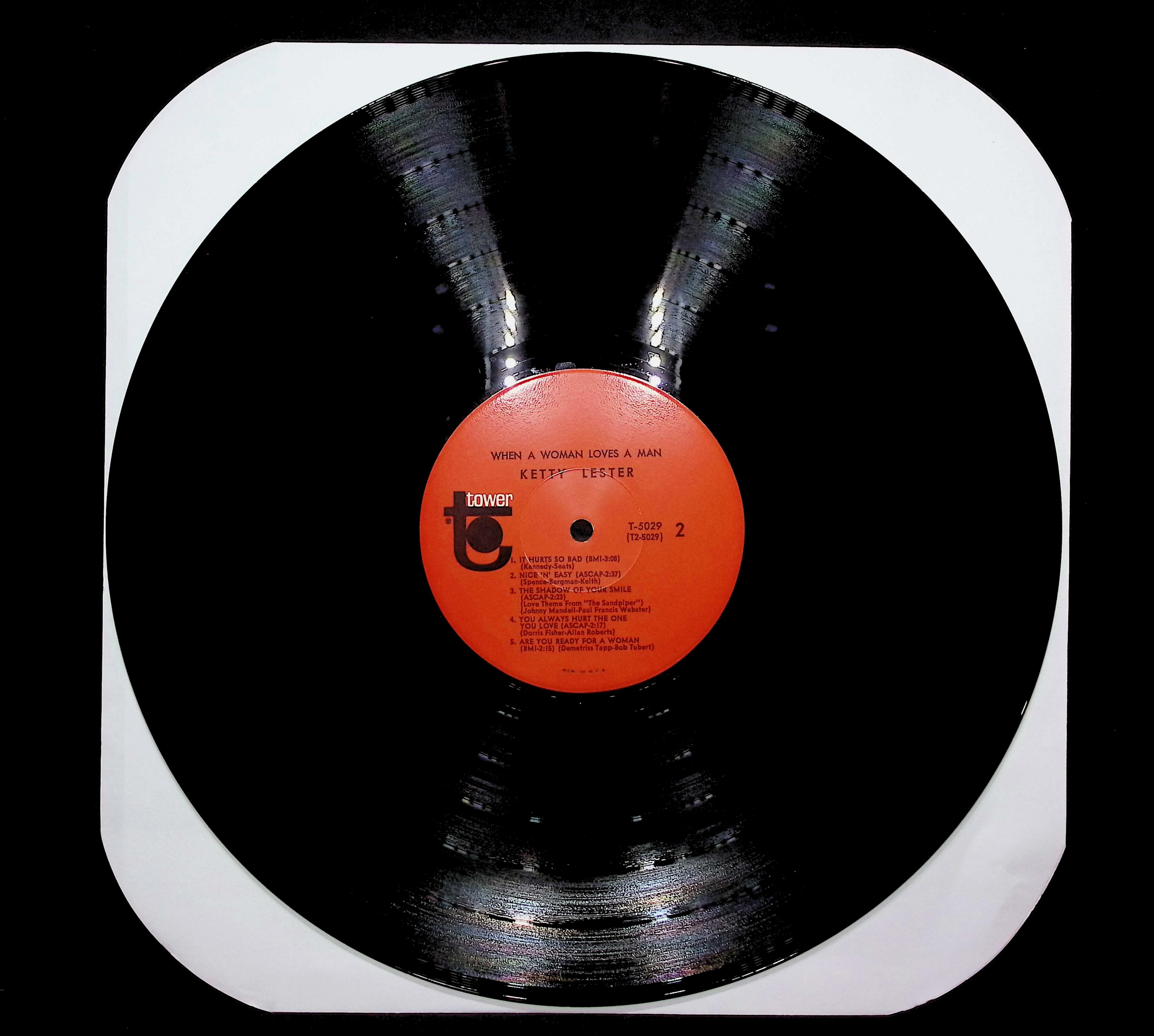 Ketty Lester When A Woman Loves A Man 1966 LP Funk / Soul