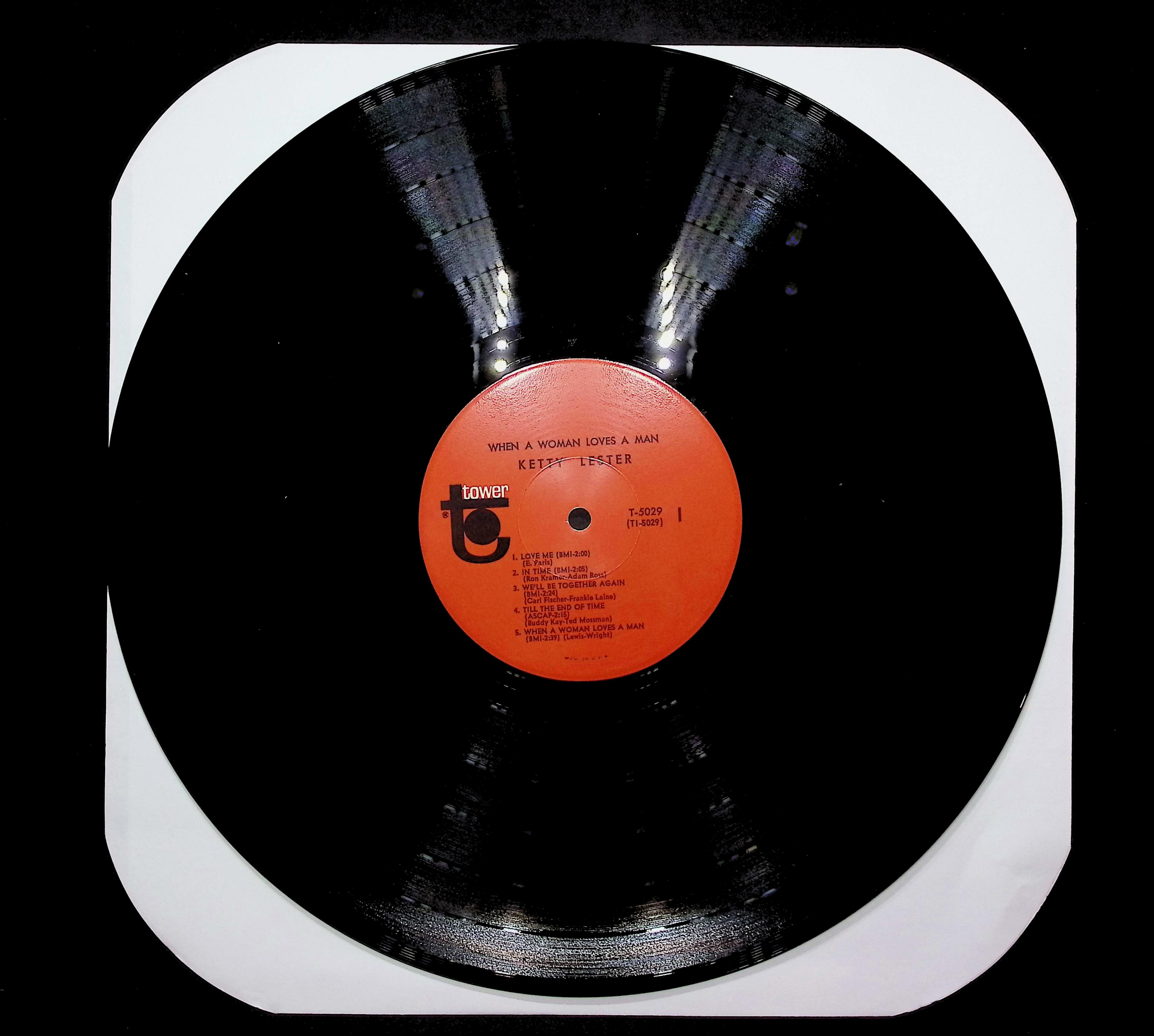 Ketty Lester When A Woman Loves A Man 1966 LP Funk / Soul  — image 3