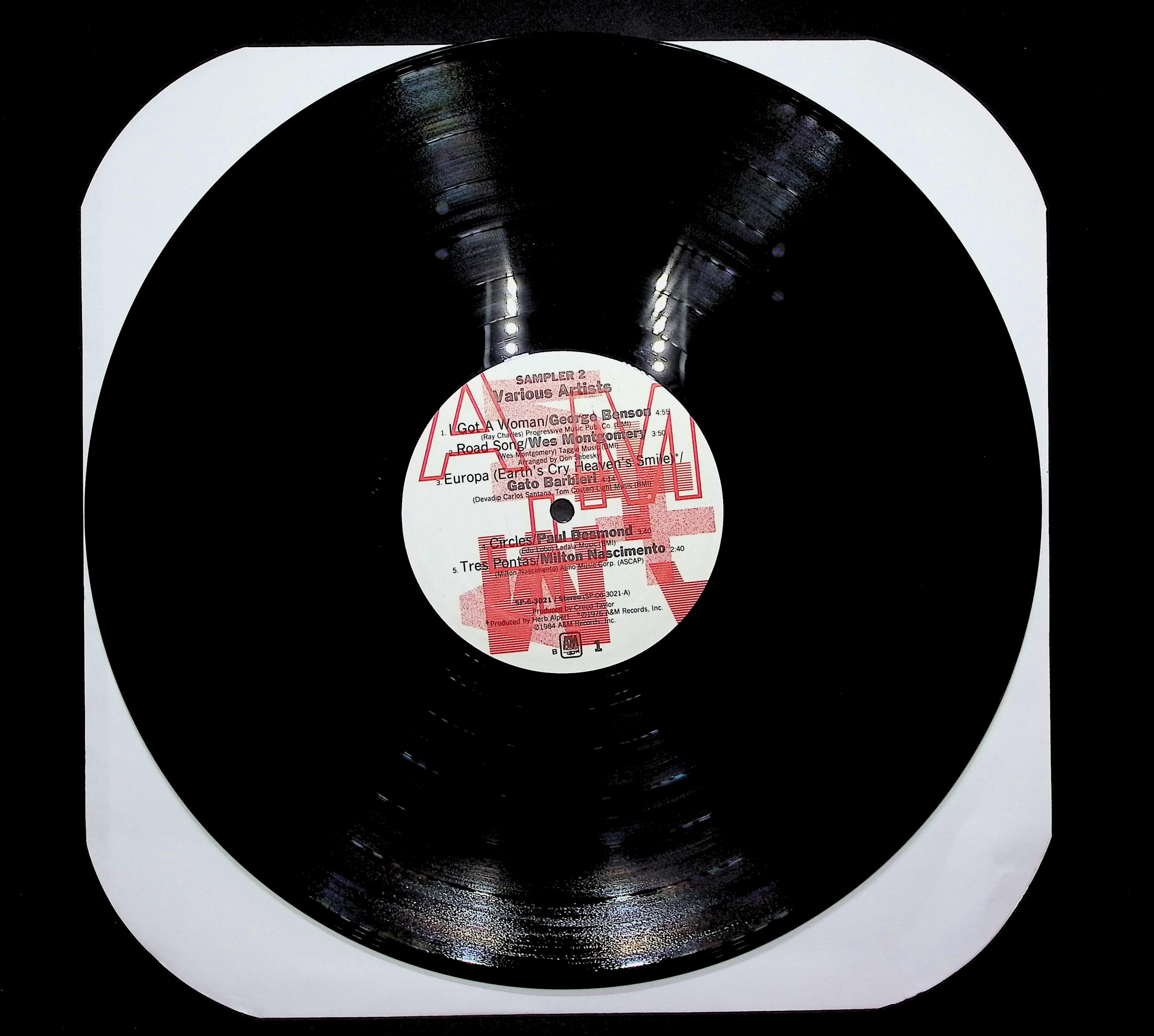 Various Artists Audio Master Plus Series Sampler: Vol. 2 1984 LP Jazz  — image 3