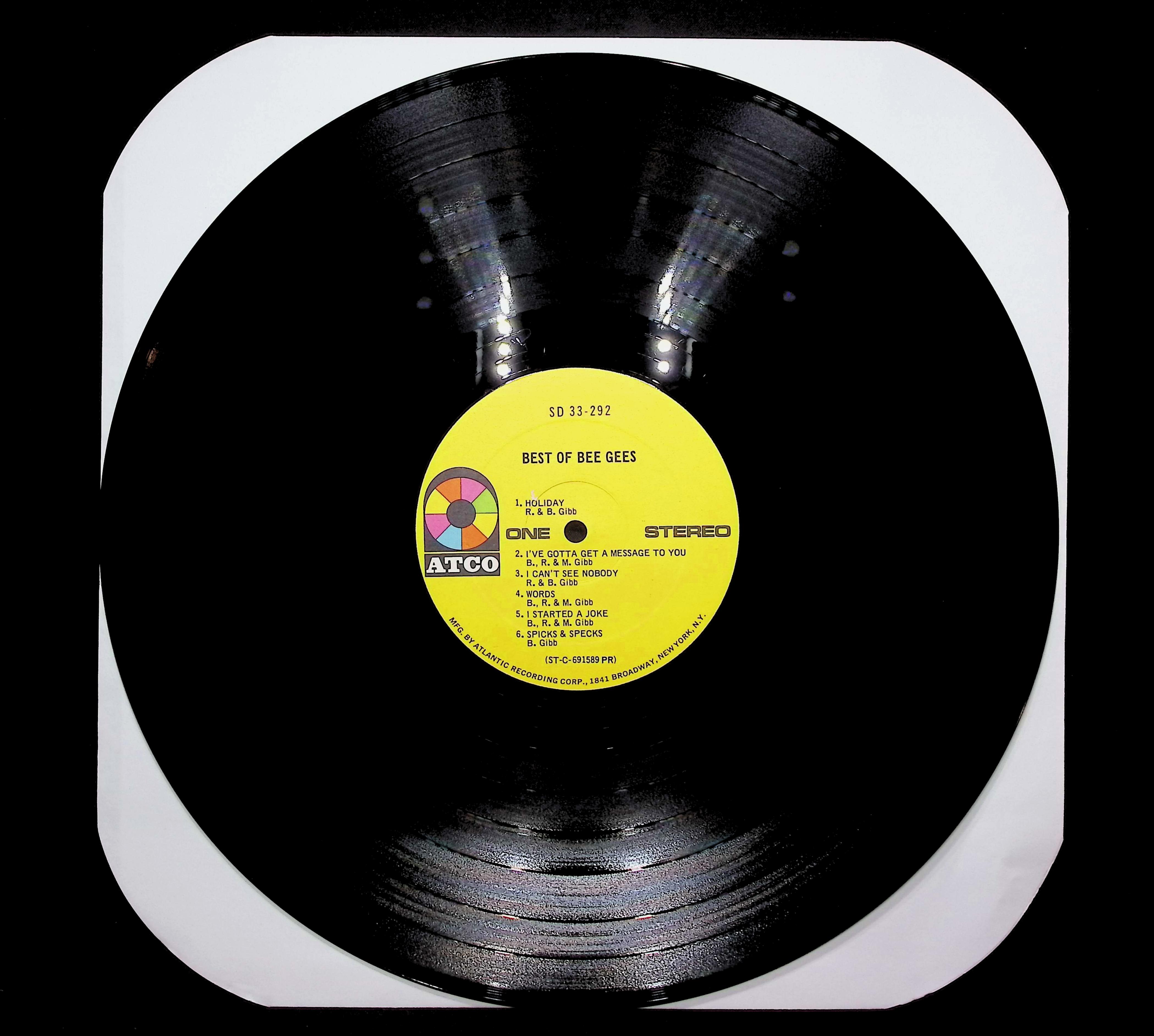 Bee Gees Best Of Bee Gees 1969 LP Rock Side A & B