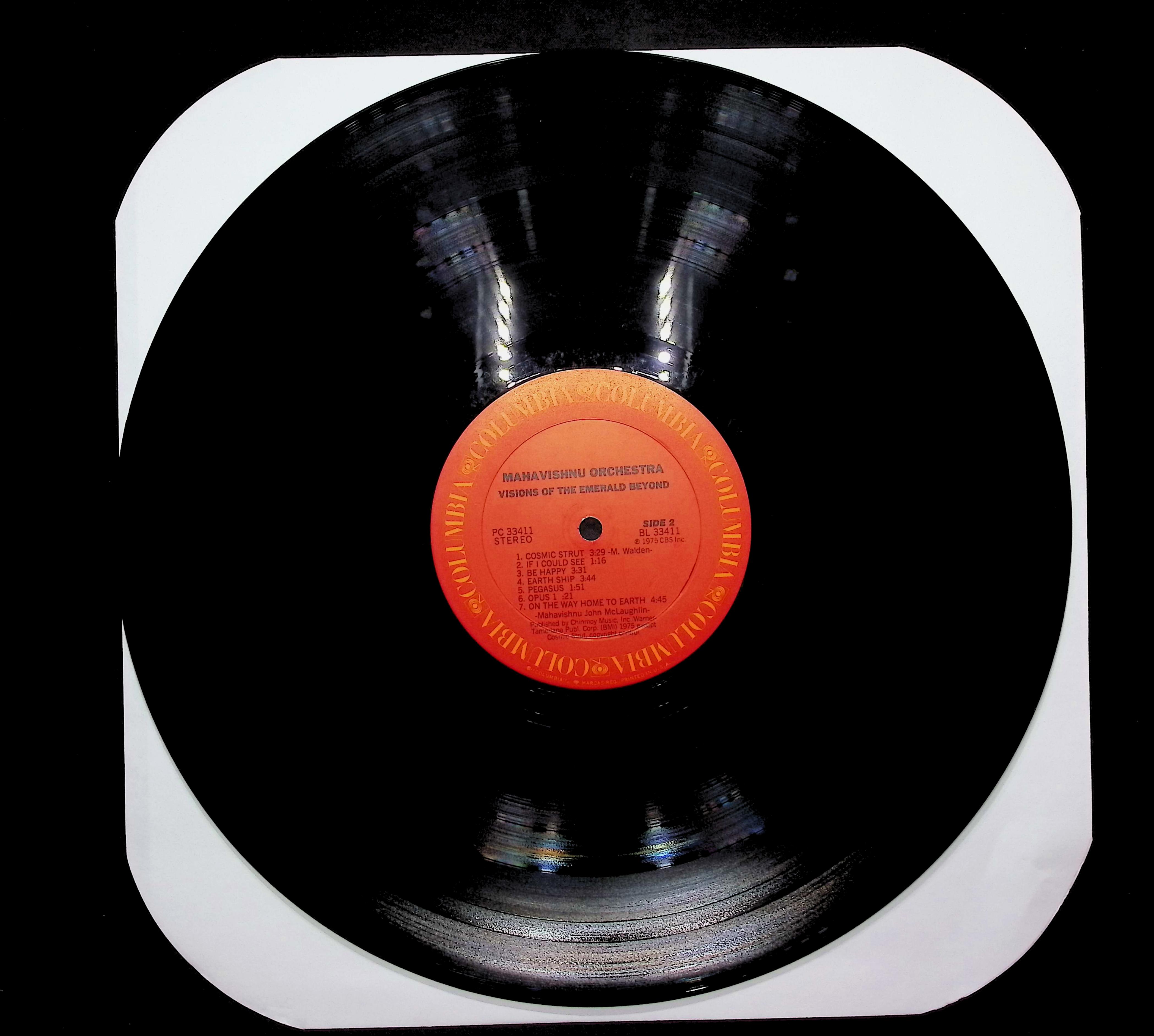 Mahavishnu Orchestra Visions Of The Emerald Beyond 1975 LP Jazz Side 1 & 2