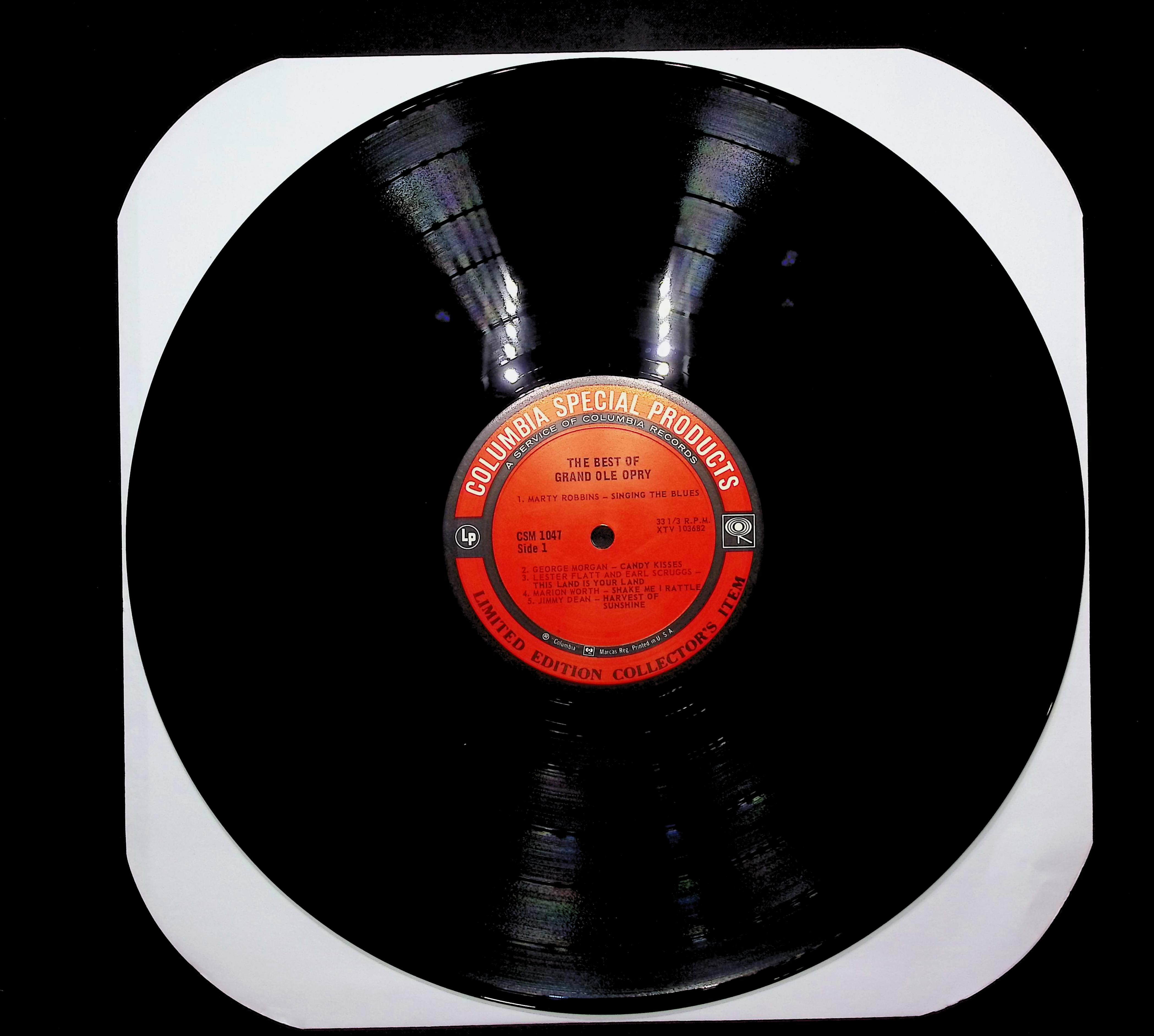 Various Artists The Best Of Grand Ole Opry LP Folk, World, & Country Side 1 & 2 — image 3