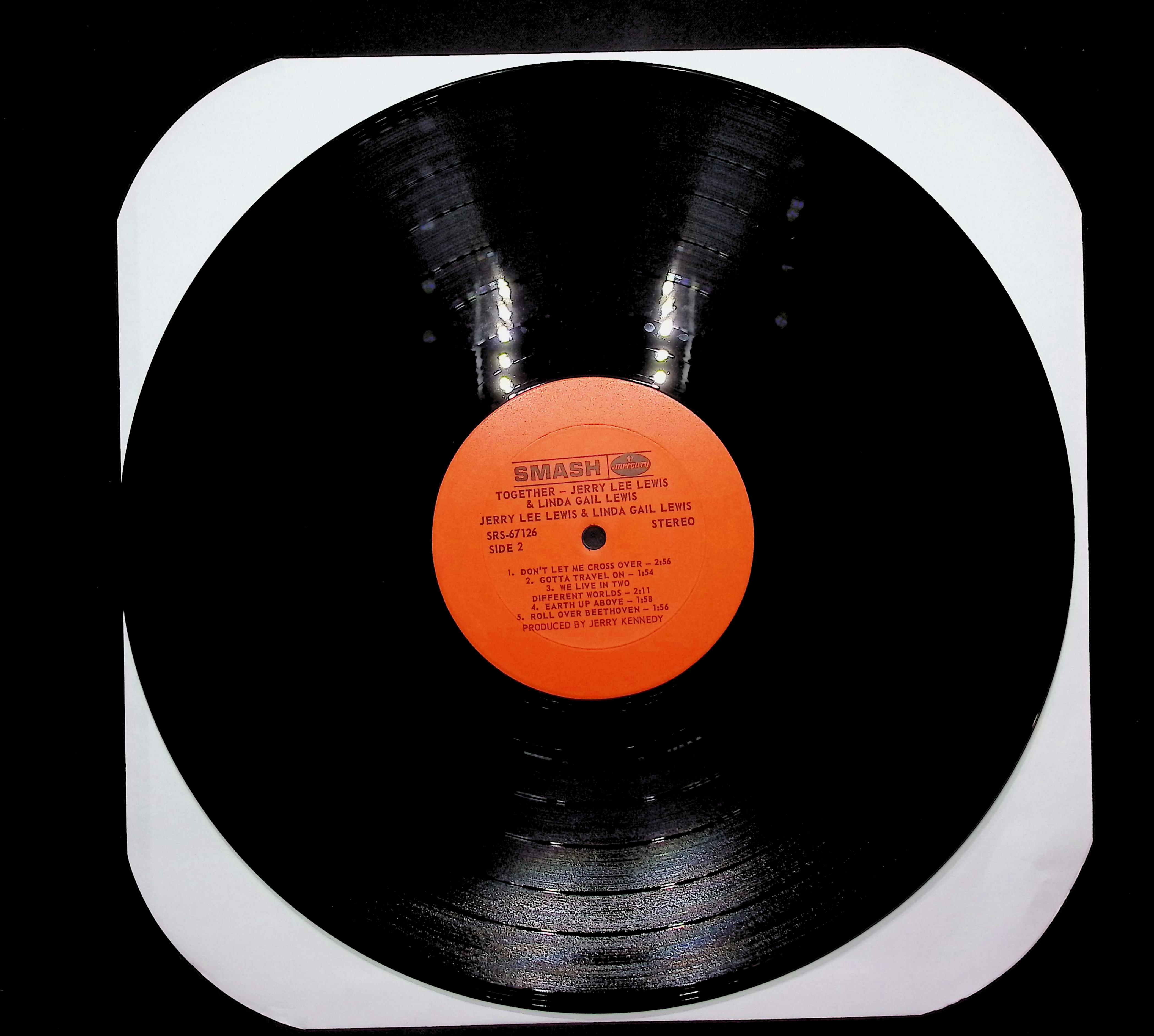 Jerry Lee Lewis Together 1969 LP Rock Side 1 & Side 2