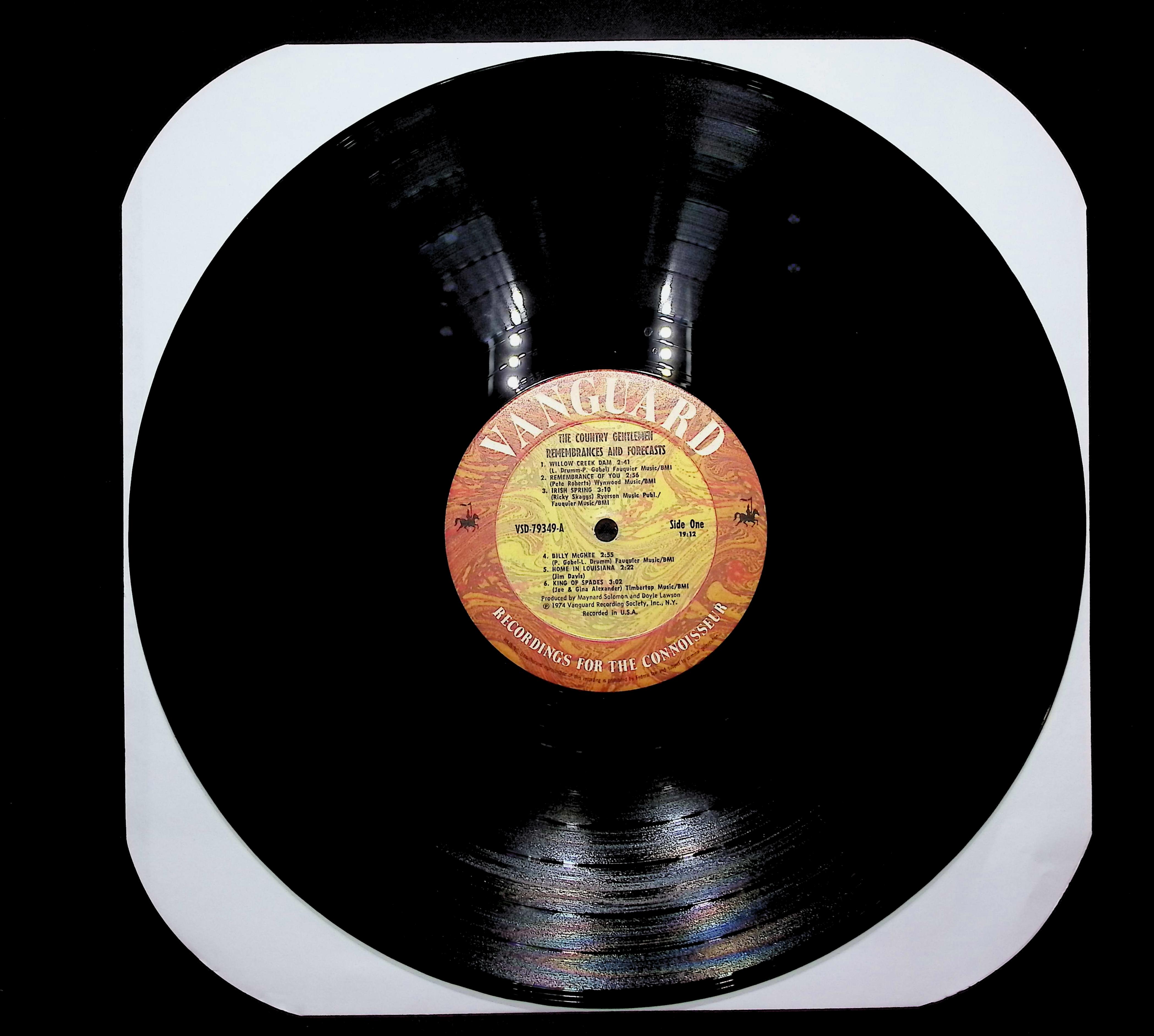 The Country Gentlemen Remembrances & Forecasts 1974 LP Folk, World, & Country  — image 3