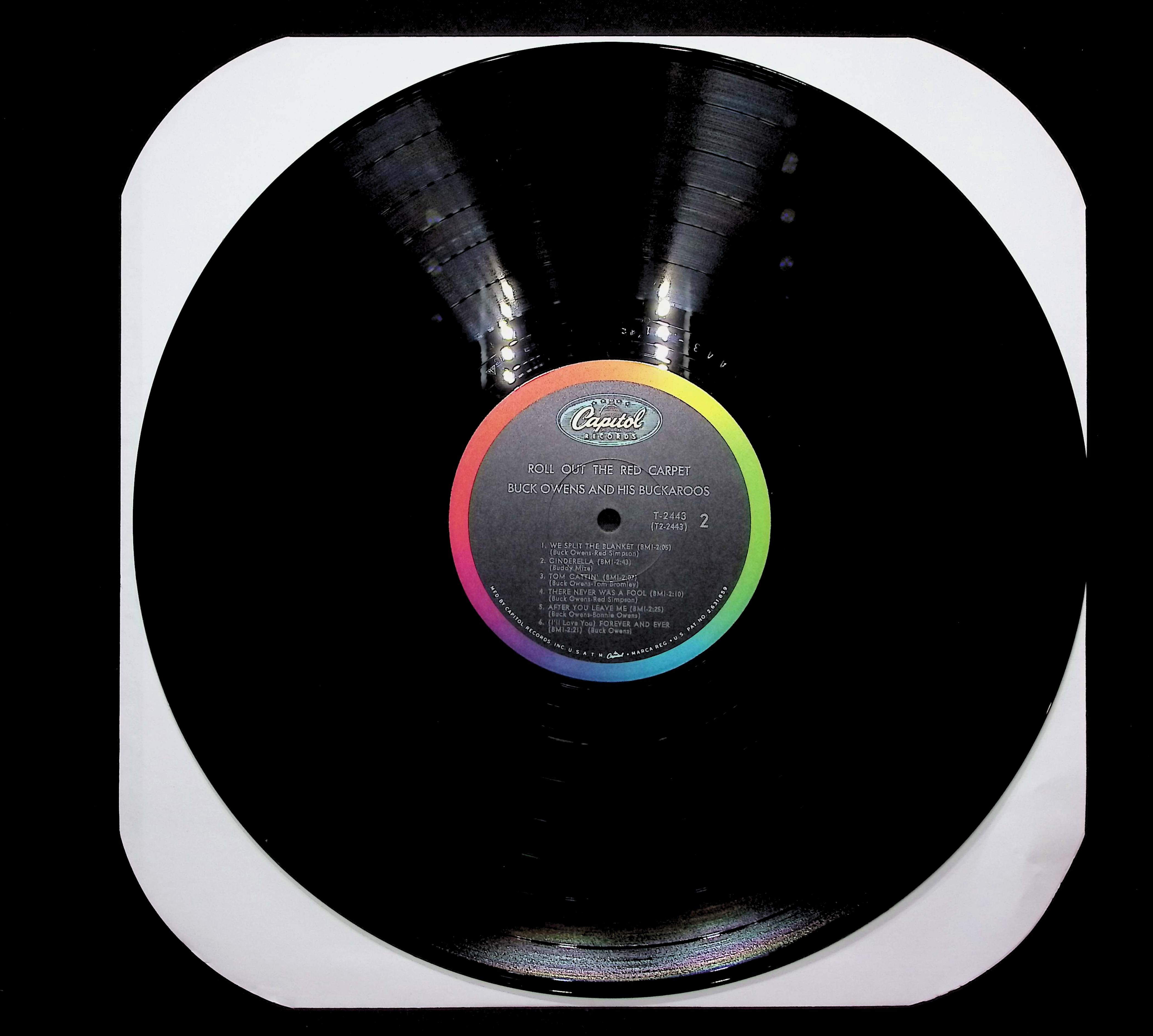 Buck Owens And His Buckaroos Roll Out The Red Carpet 1966 LP Folk, World, & Country — image 3
