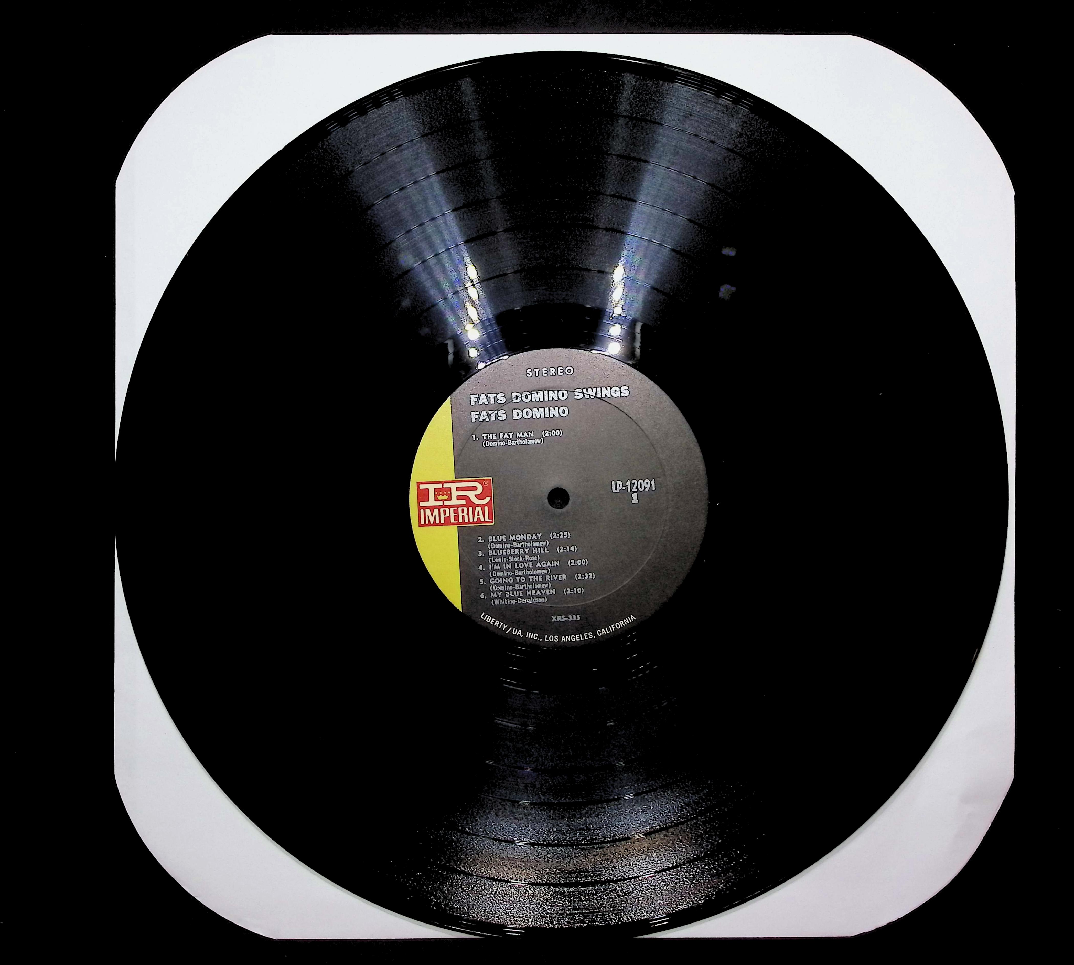 Fats Domino Swings LP Rock Side A & B