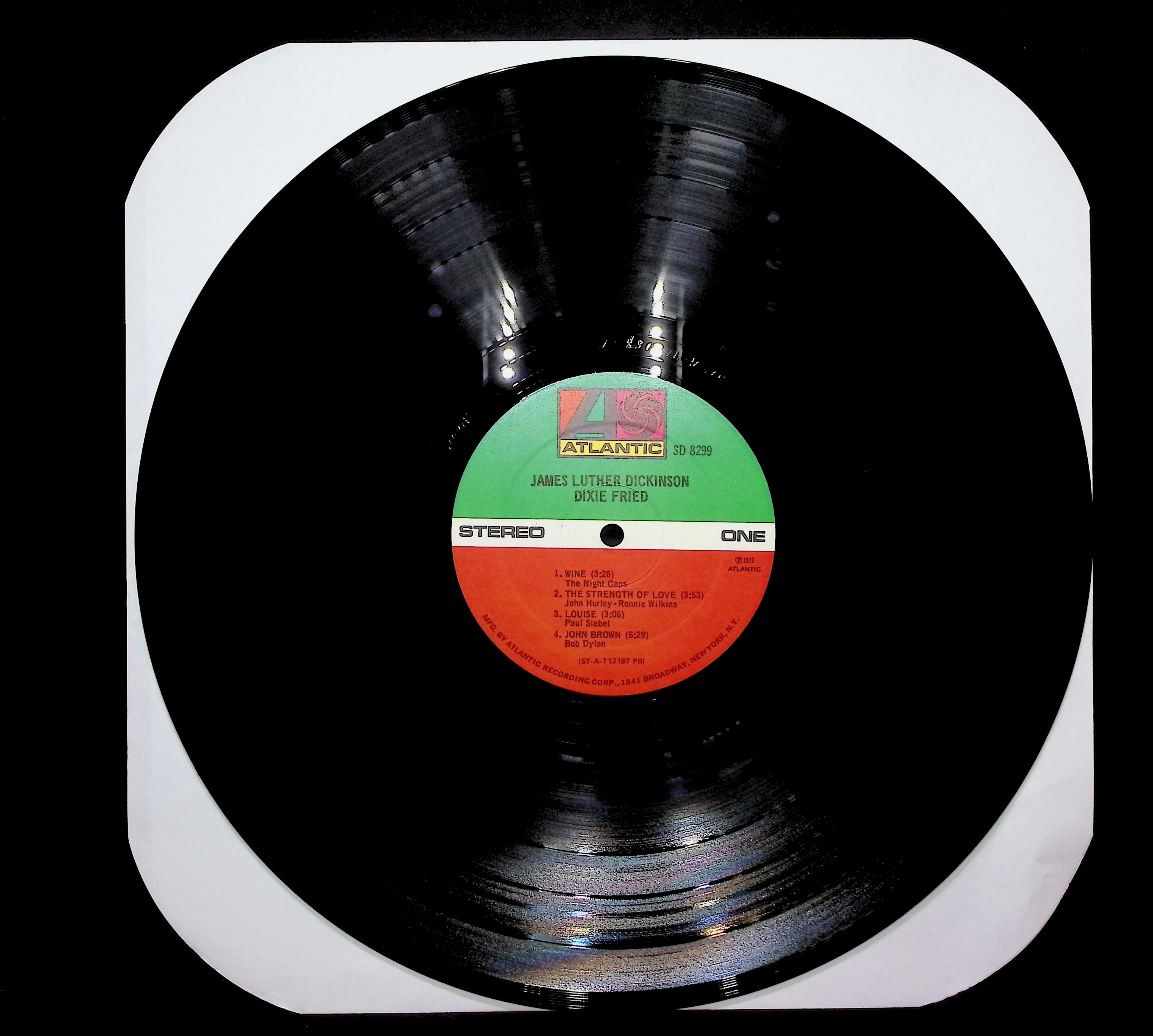 Jim Dickinson Dixie Fried 1972 LP Rock Side 1 & 2 1972 LP Rock  — image 3