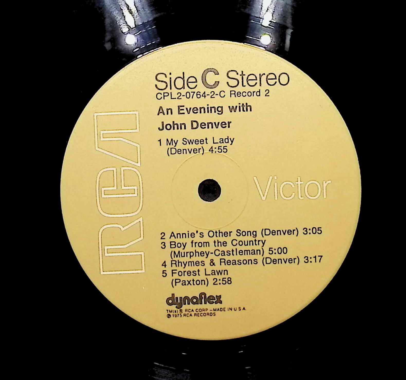 John Denver An Evening With John Denver 1976 LP Pop  — image 4