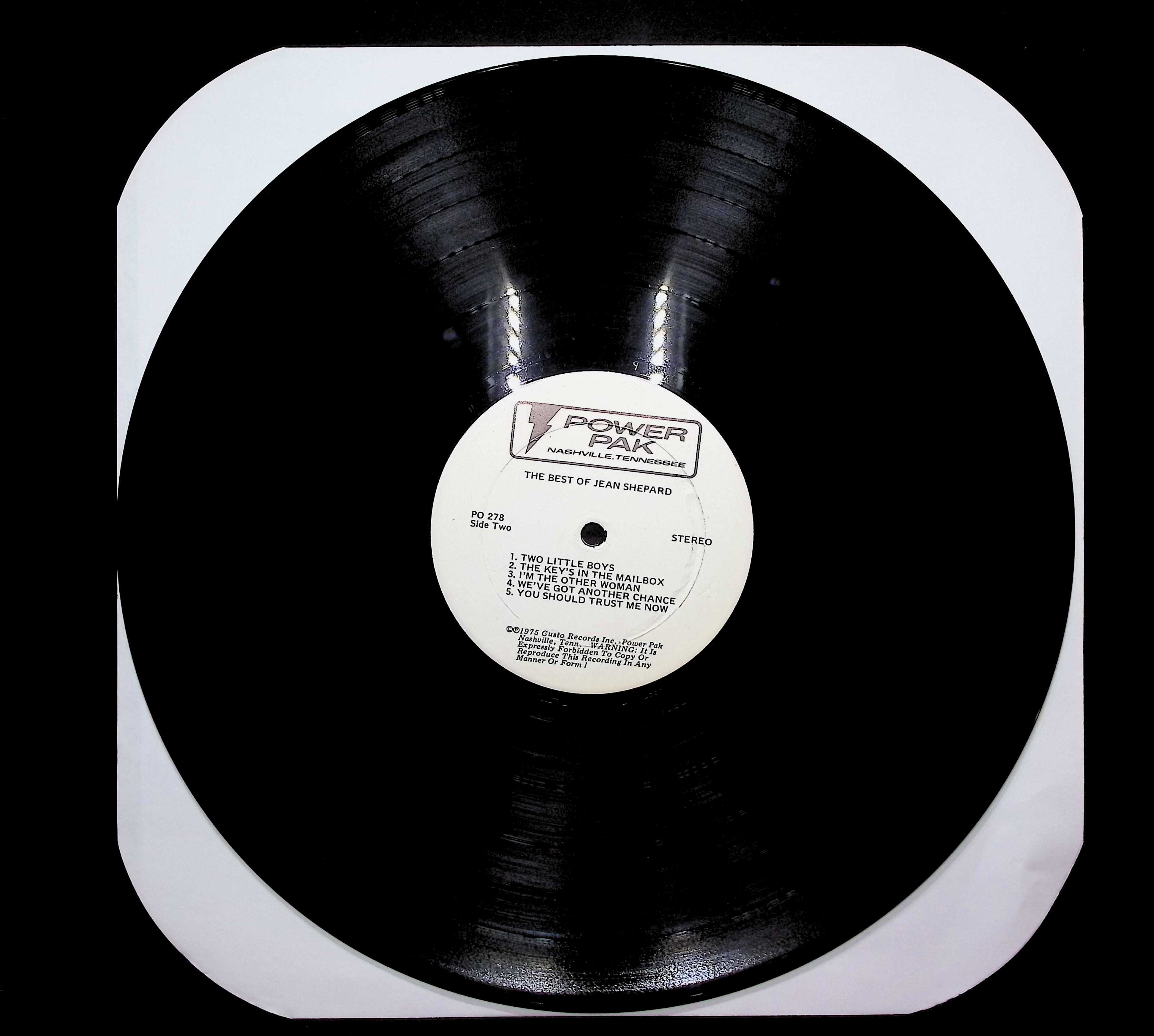 The Best Of Jean Shepard 1975 LP Folk, World, & Country