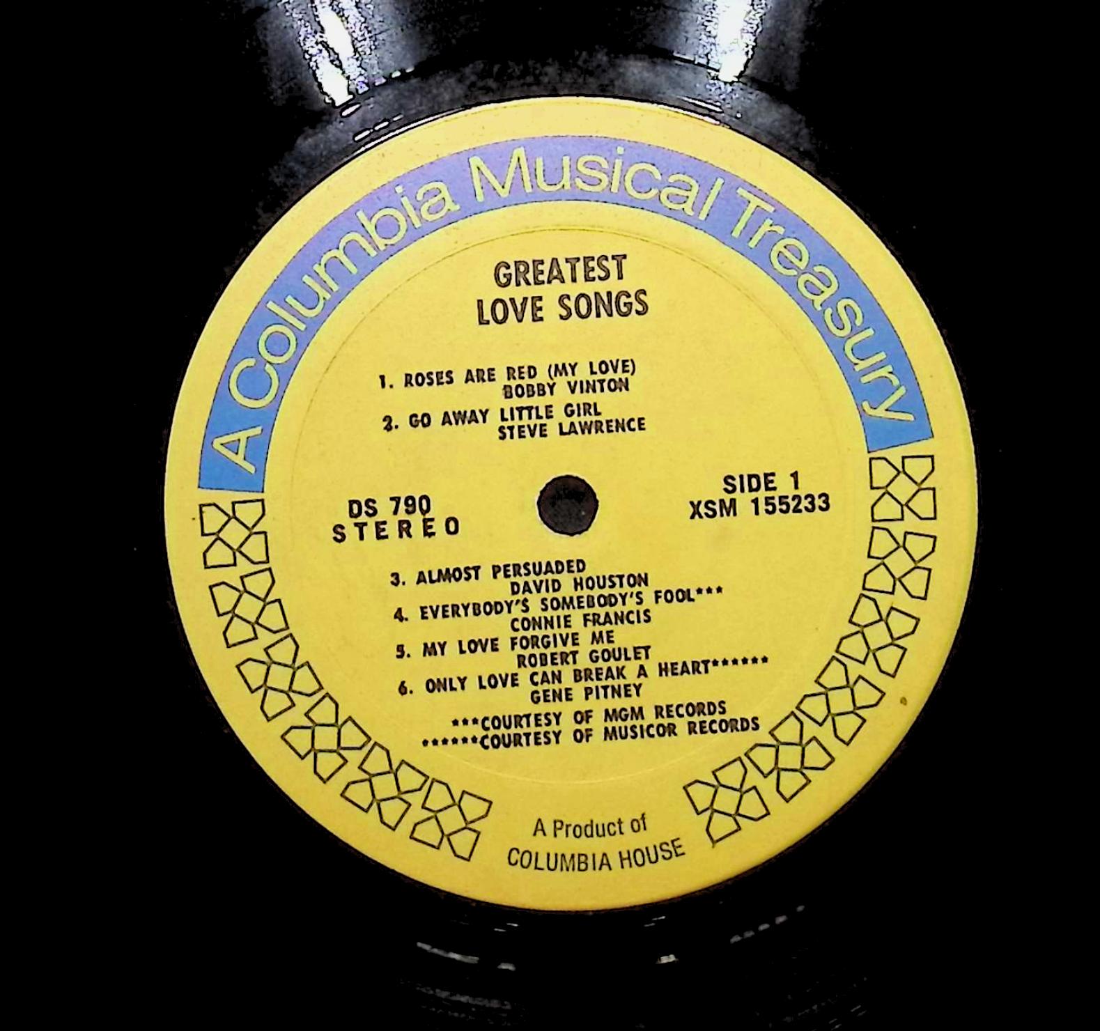 Various Artists Greatest Love Songs  LP Funk / Soul Side 1 & 2 — image 4