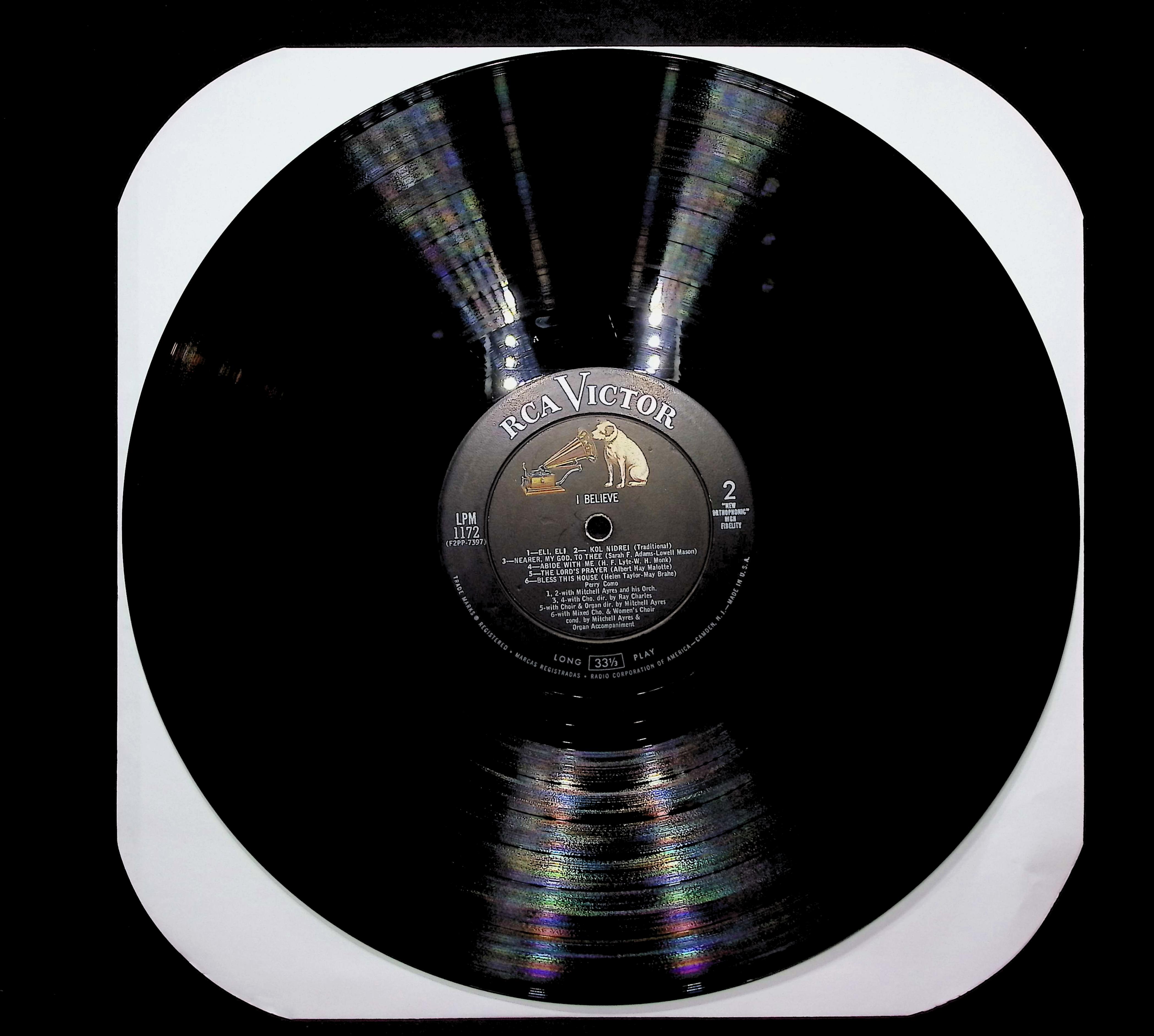 Perry Como I Believe LP Pop Side 1 & 2  — image 3