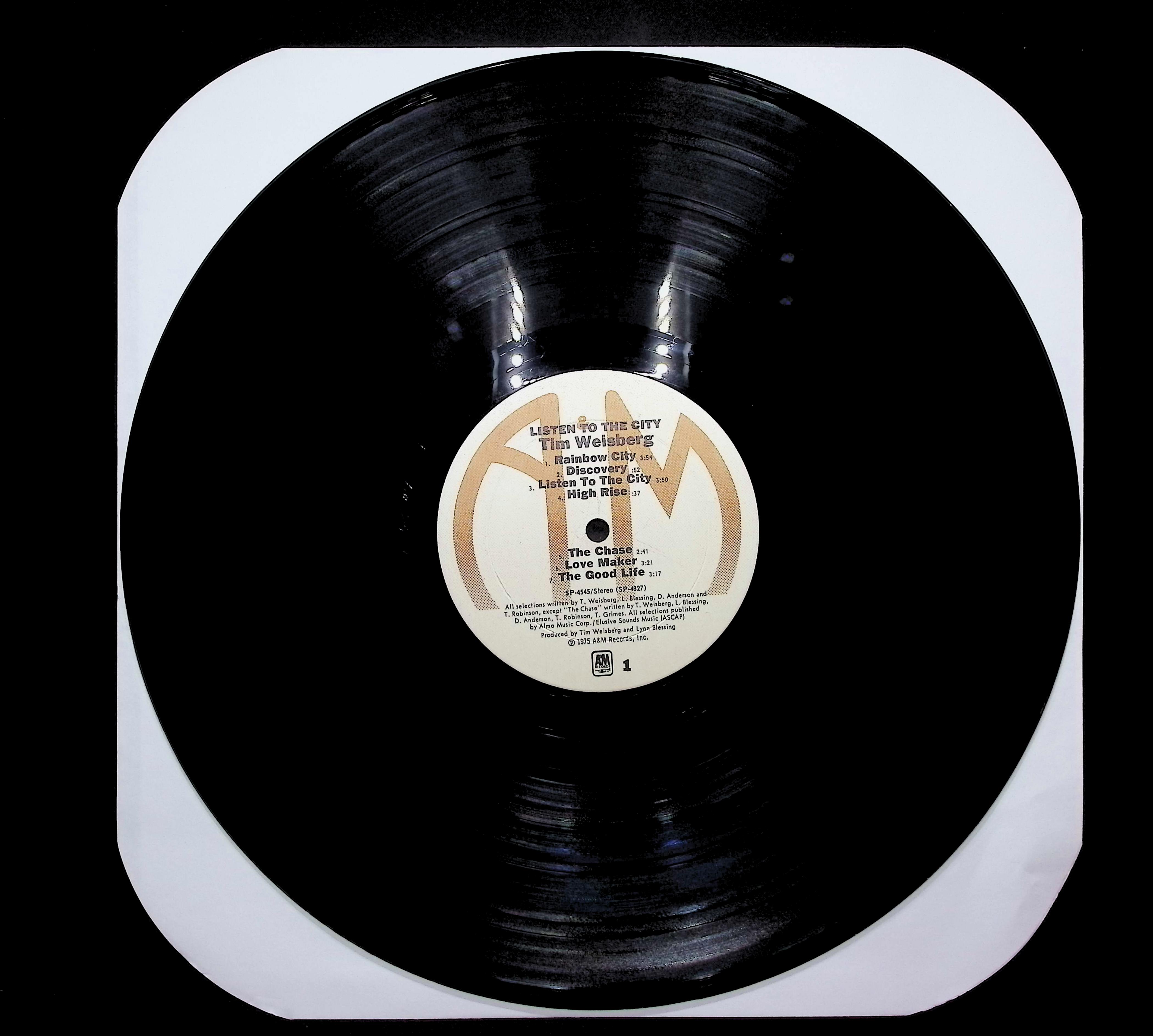 Tim Weisberg Listen To The City 1975 LP Jazz Side 1 & 2