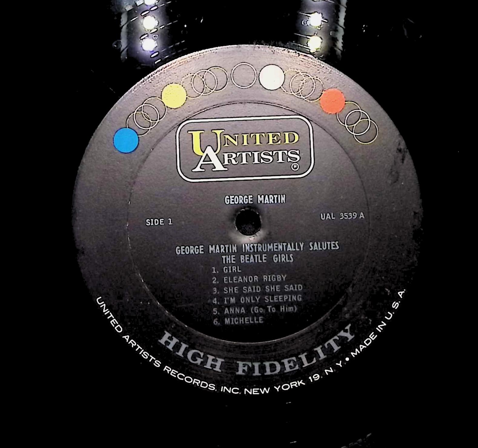 George Martin Instrumentally Salutes The Beatle Girls 1966 LP Jazz — image 2