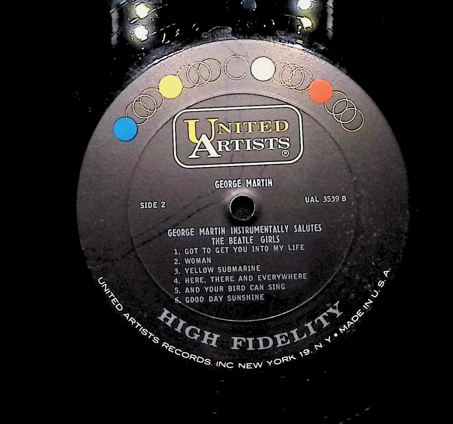 George Martin Instrumentally Salutes The Beatle Girls 1966 LP Jazz — image 4