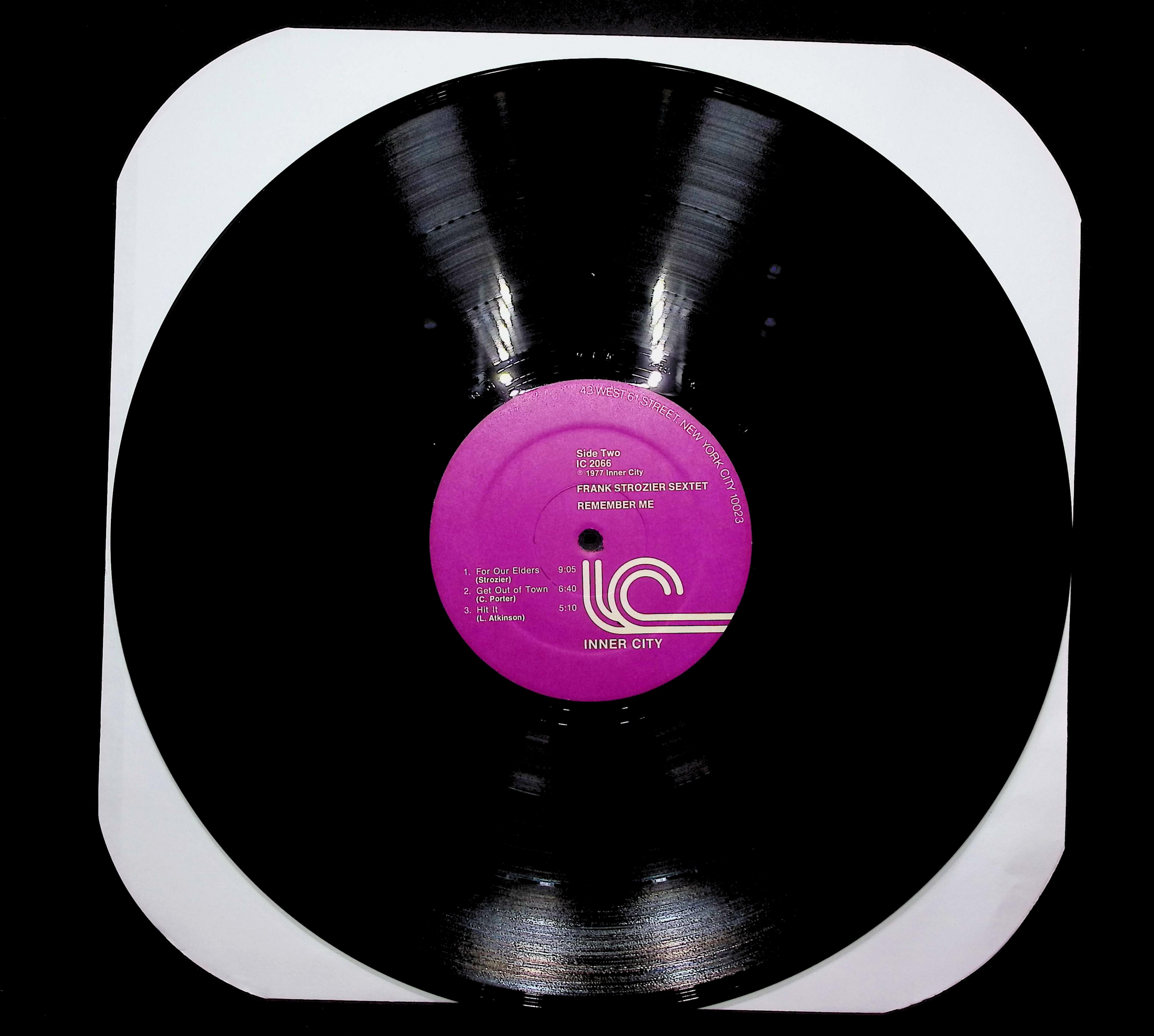 Frank Strozier Sextet Remember Me 1977 LP Jazz Side One & Two — image 3
