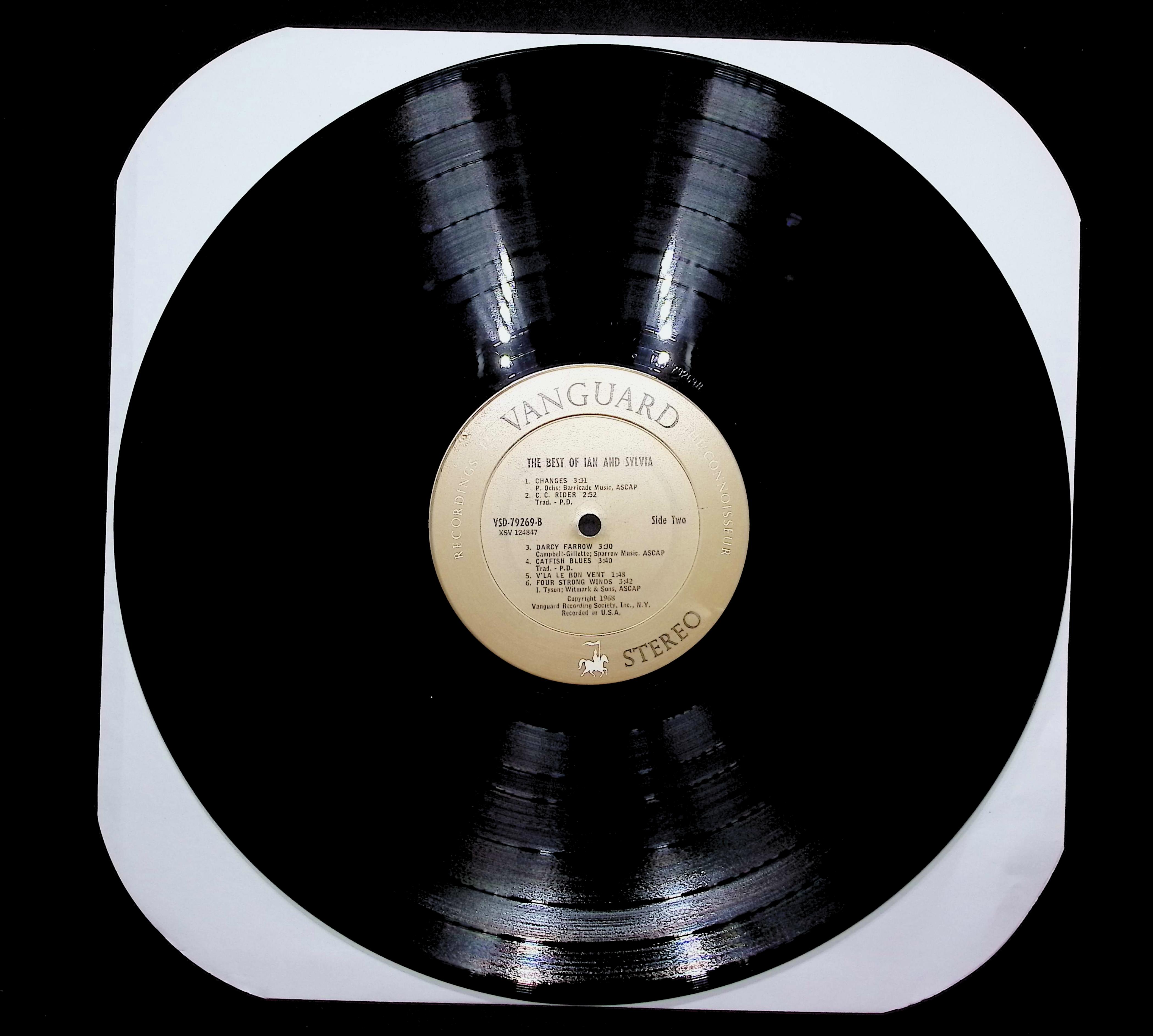 The Best Of Ian & Sylvia 1968 LP Pop Side One & Two