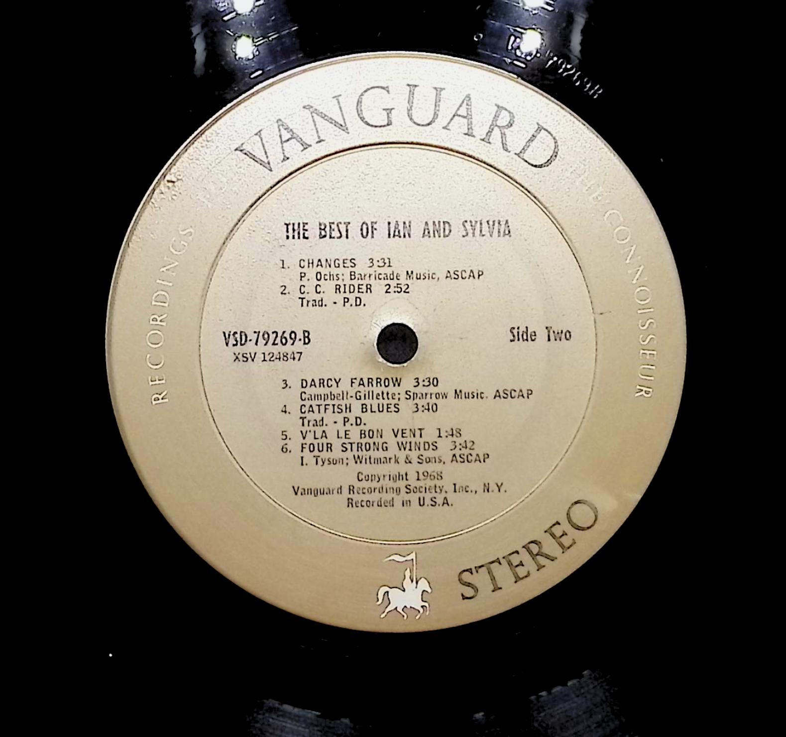 The Best Of Ian & Sylvia 1968 LP Pop Side One & Two — image 2
