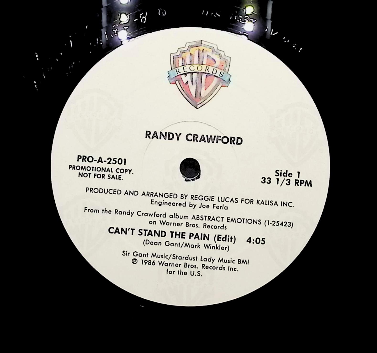 Randy Crawford Can't Stand The Pain 1986 LP Funk / Soul Side 1 & 2  — image 4